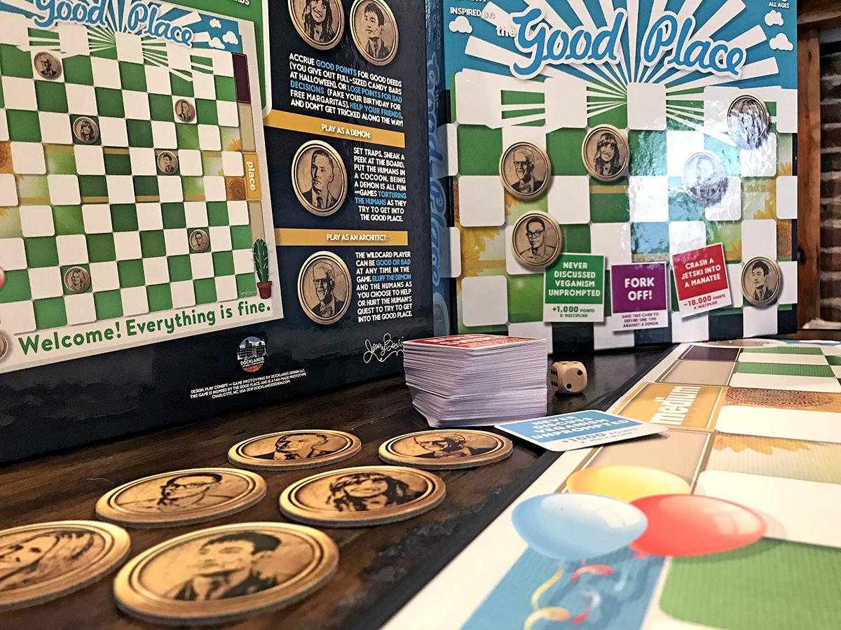 I created a board game inspired by The Good Place! r/TheGoodPlace