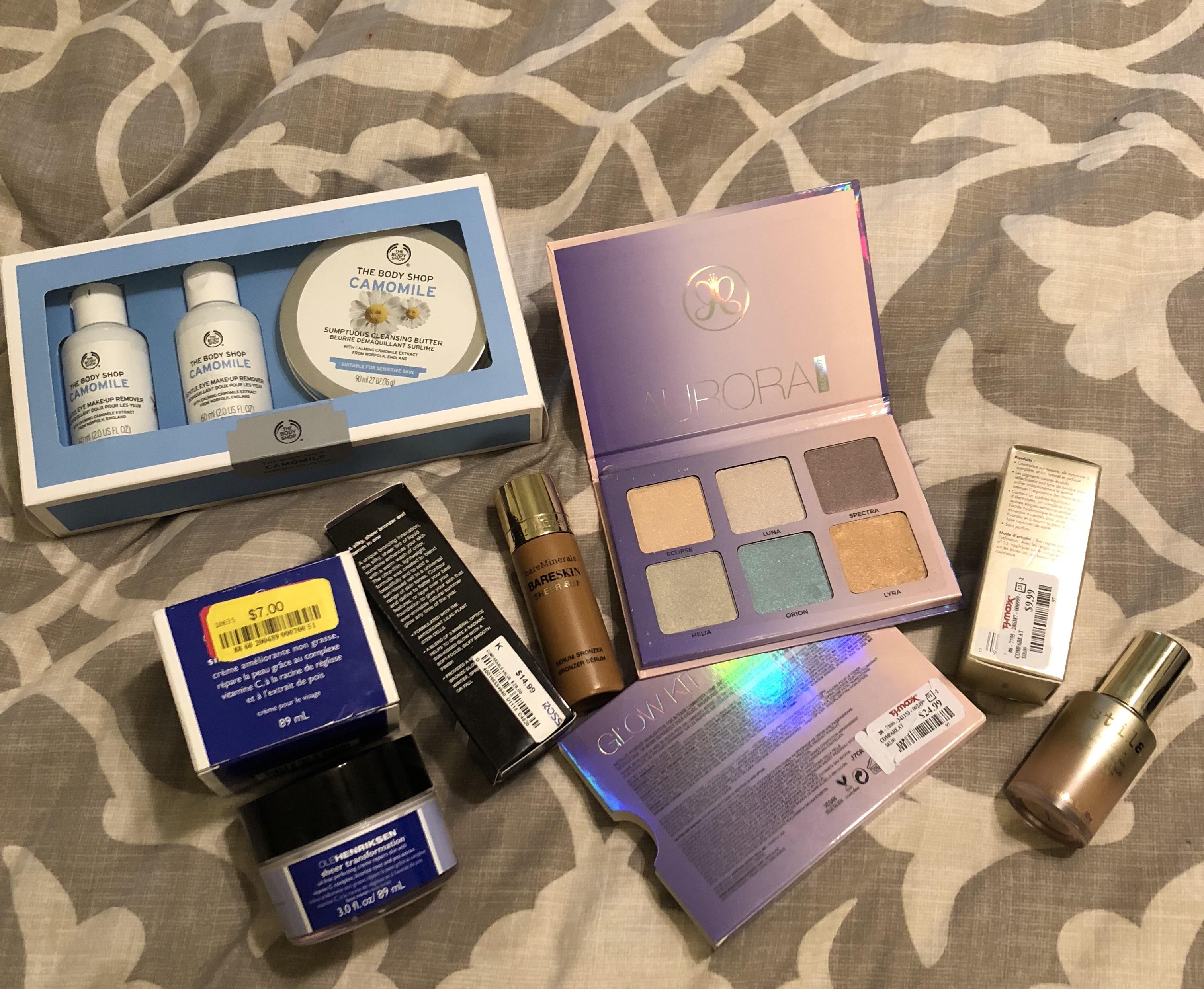[haul] TJ Maxx Pickups. ABH Aurora, Stila Aqua Glow, etc. r