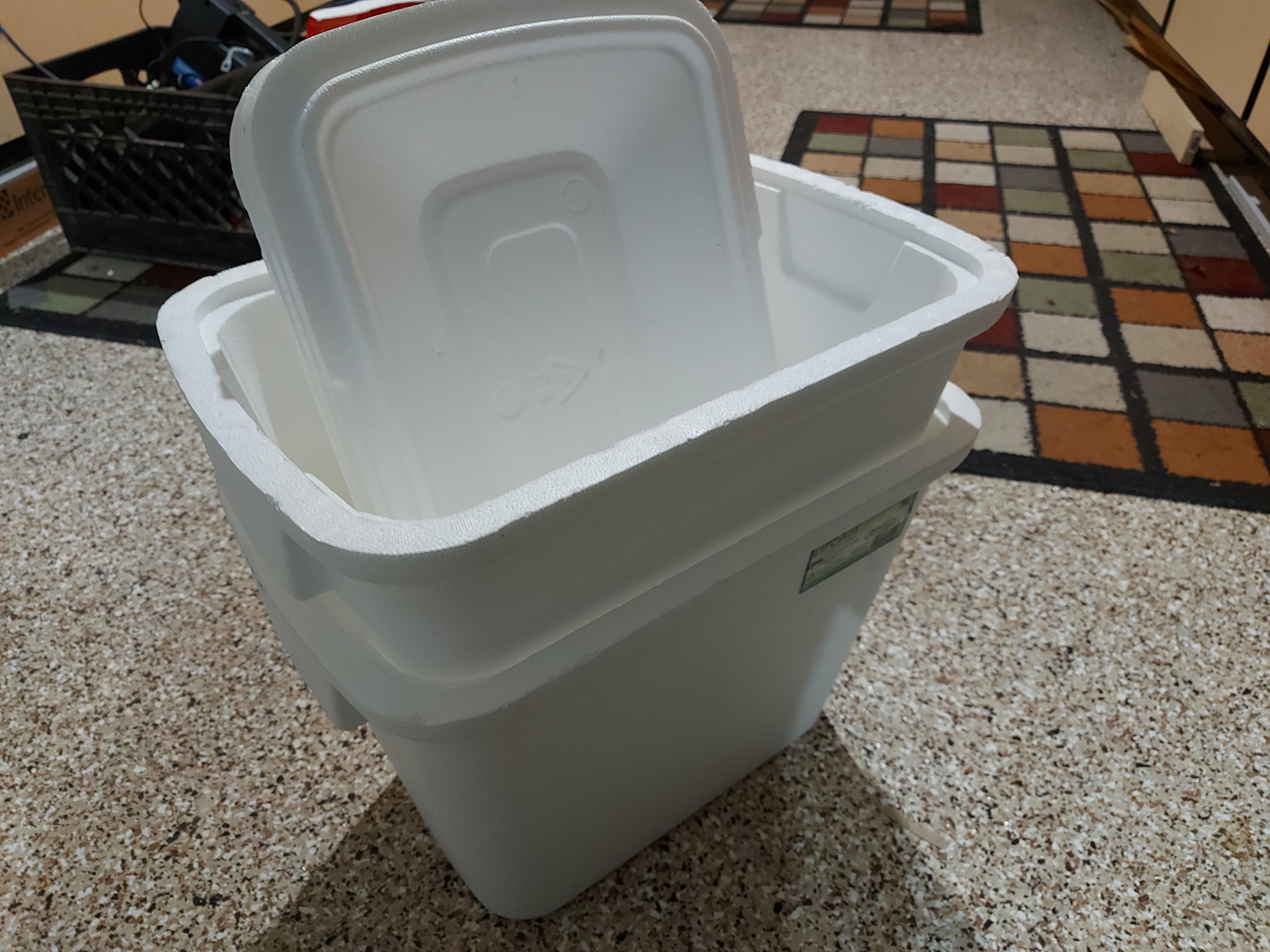 2 Styrofoam coolers like new Natomas. I know it's a long shot but I