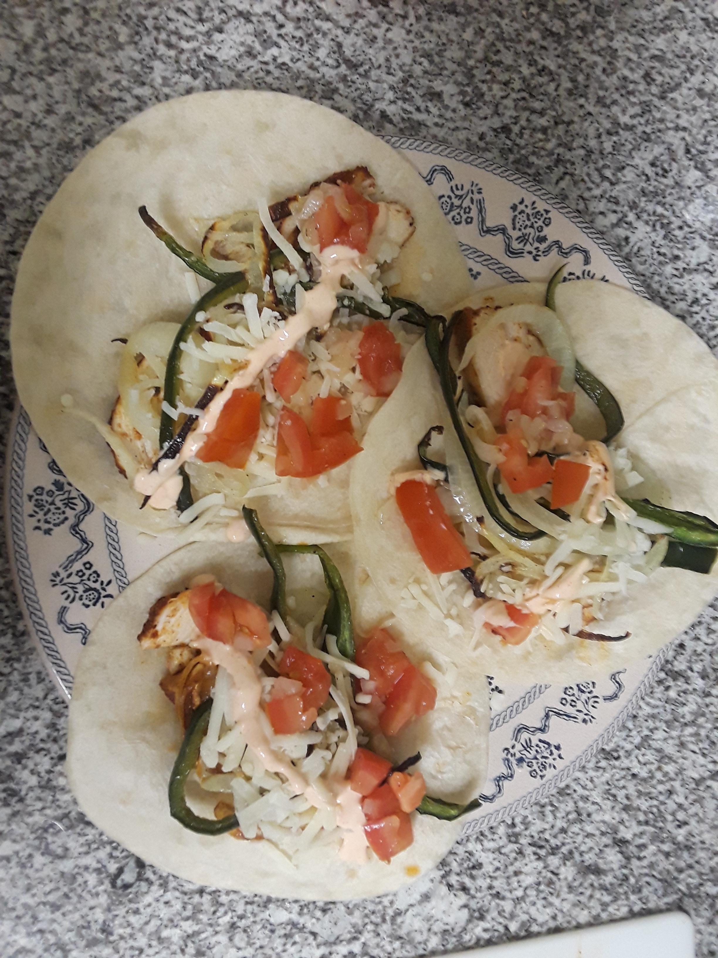 Chicken & Poblano Fajitas r/hellofresh