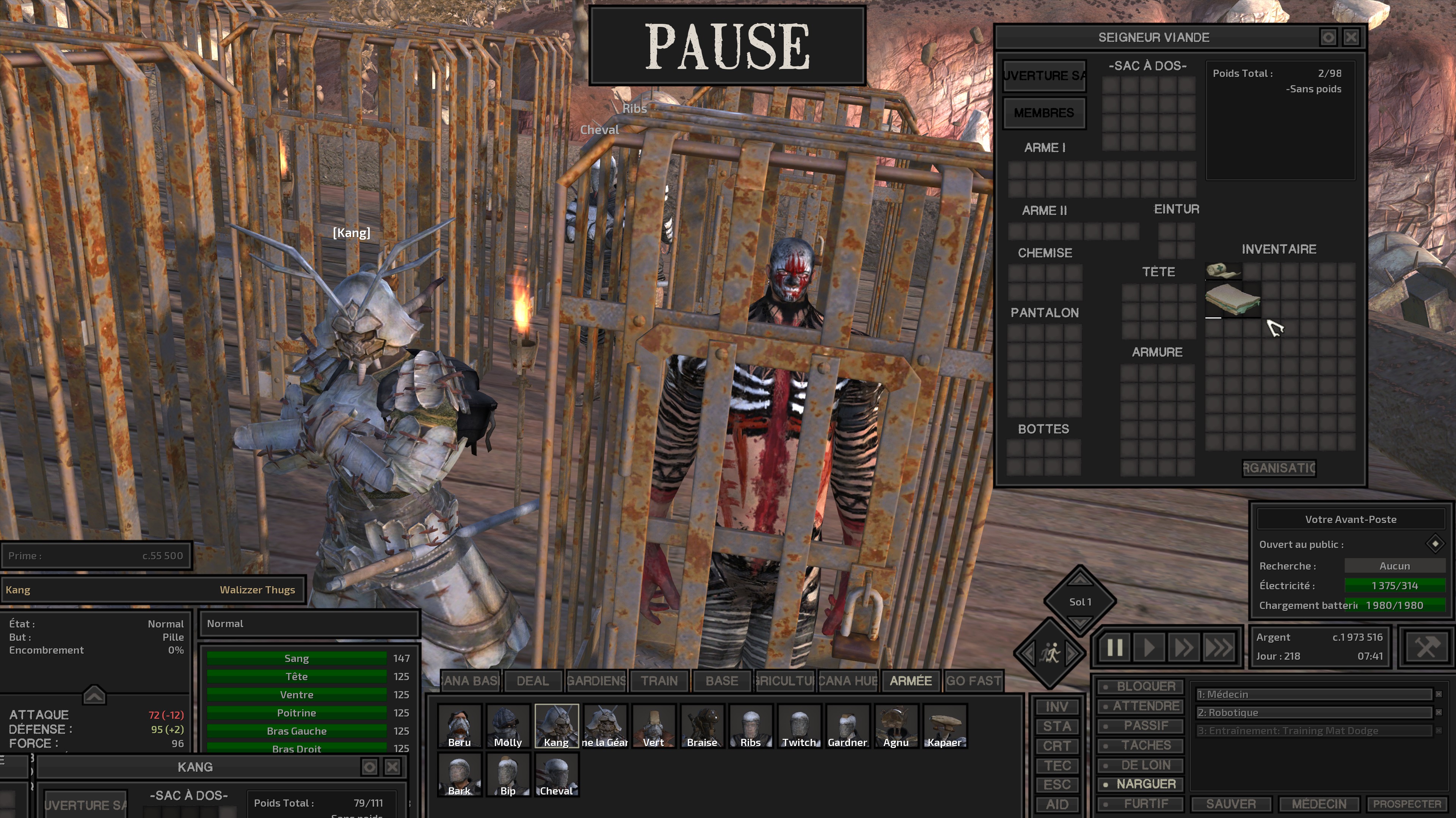 I only give him vegetarian food Kenshi