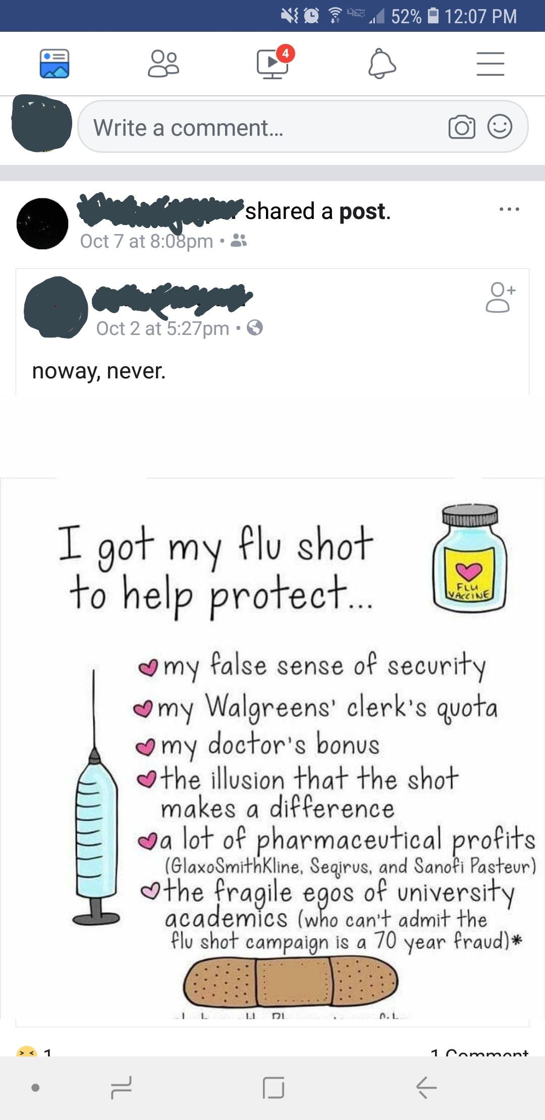 My false sense of security....... vaxxhappened