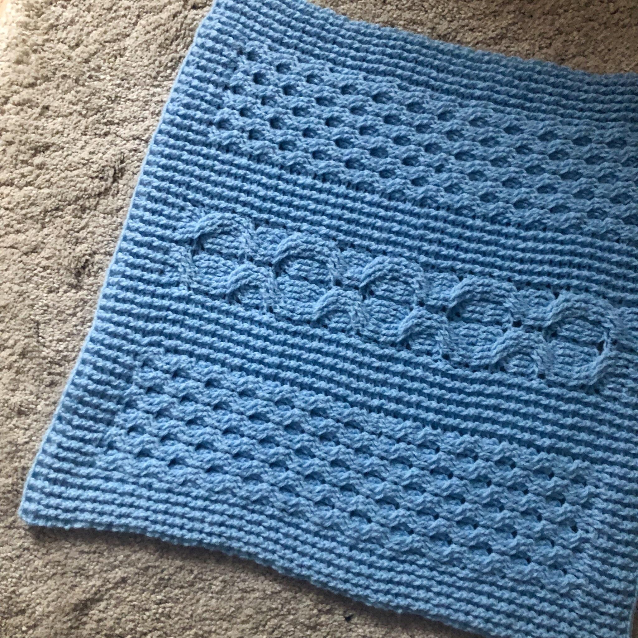 Cable Baby Blanket r/crochet