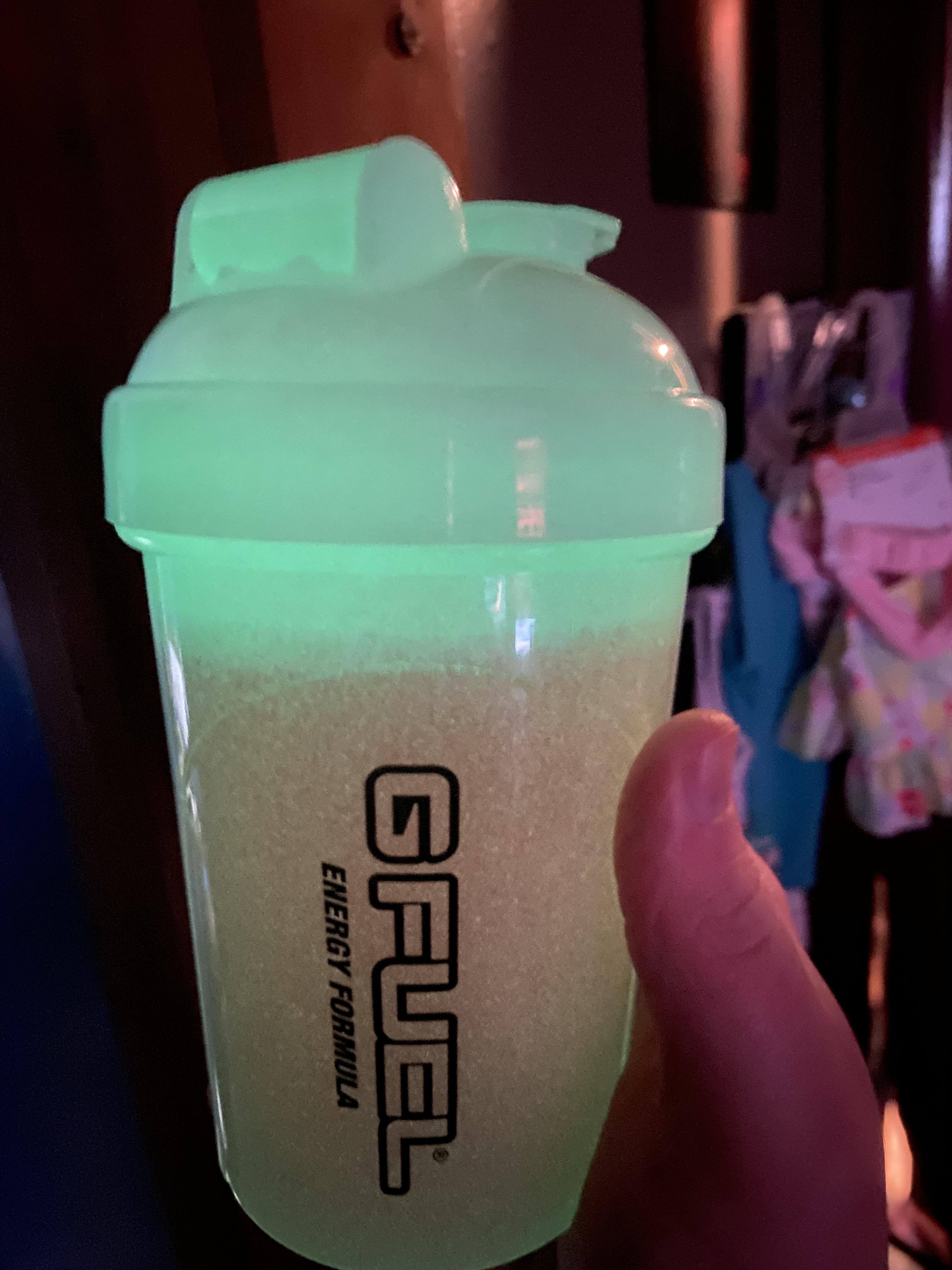 Got my cool glow in the dark cup r/GFUEL