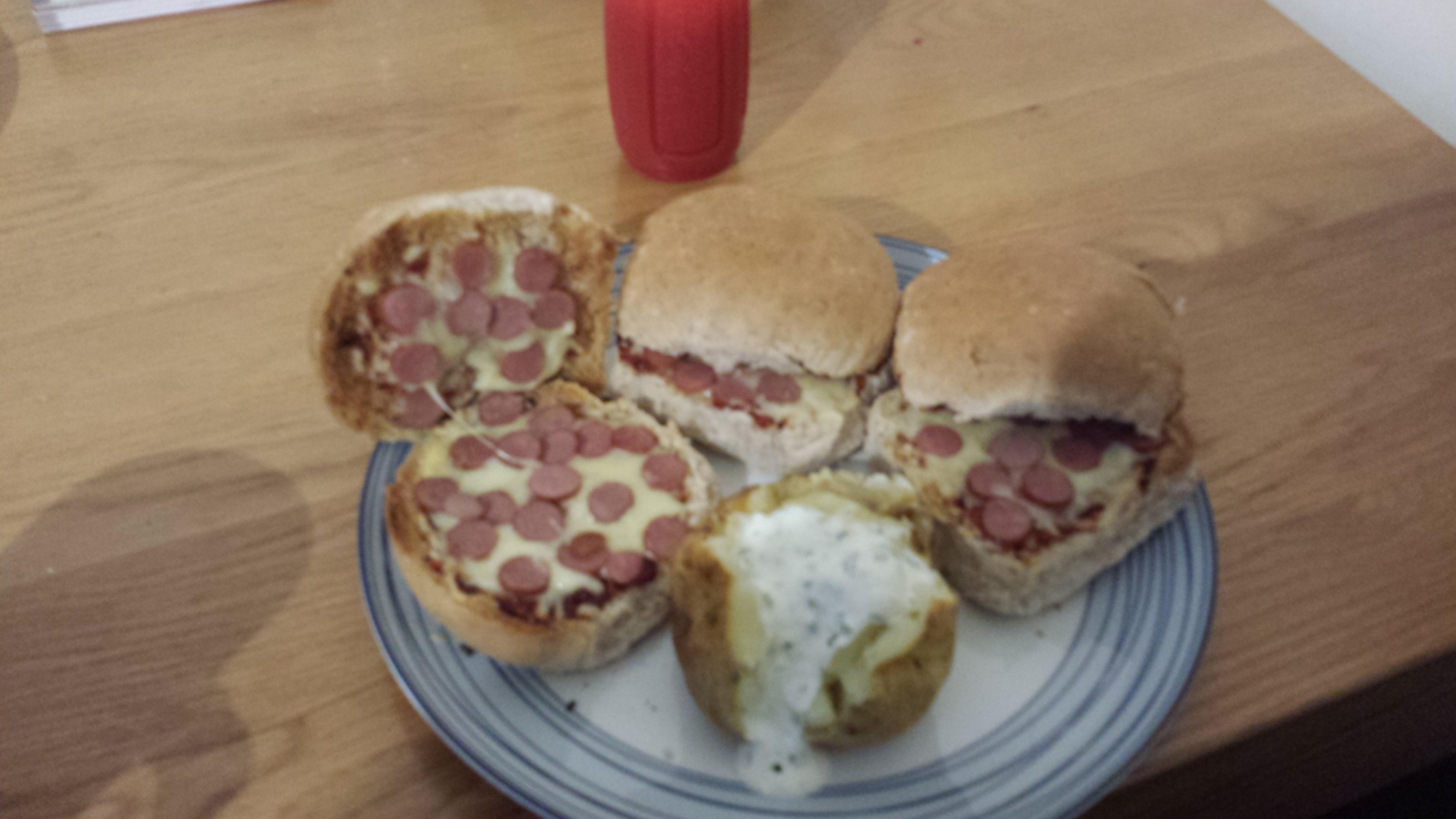 Pizzaburger, Hot Dog! pics