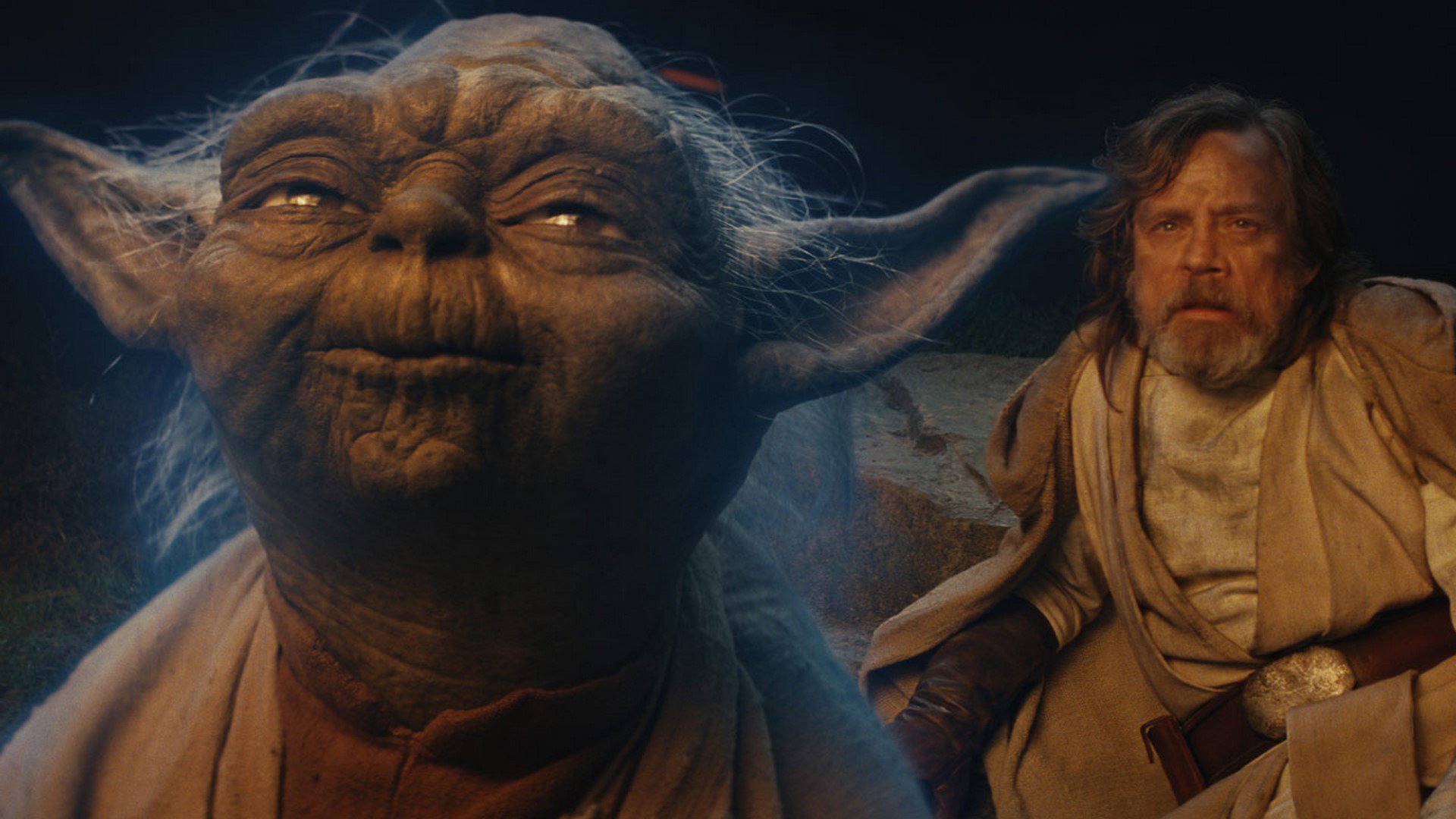 I'm so happy Master Yoda was back in TLJ. For me, this movie gave us