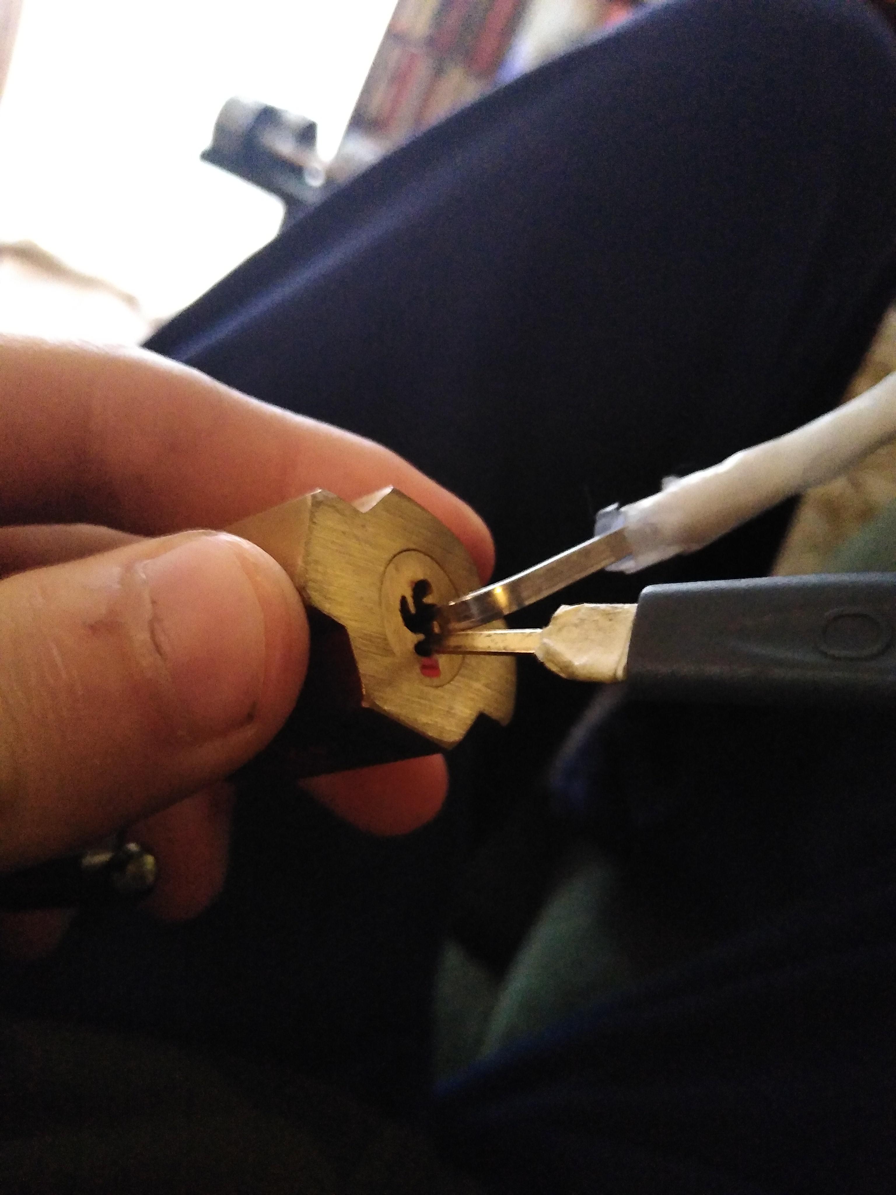 Just picked my lily water padlock. It was grand fun and didn't take too