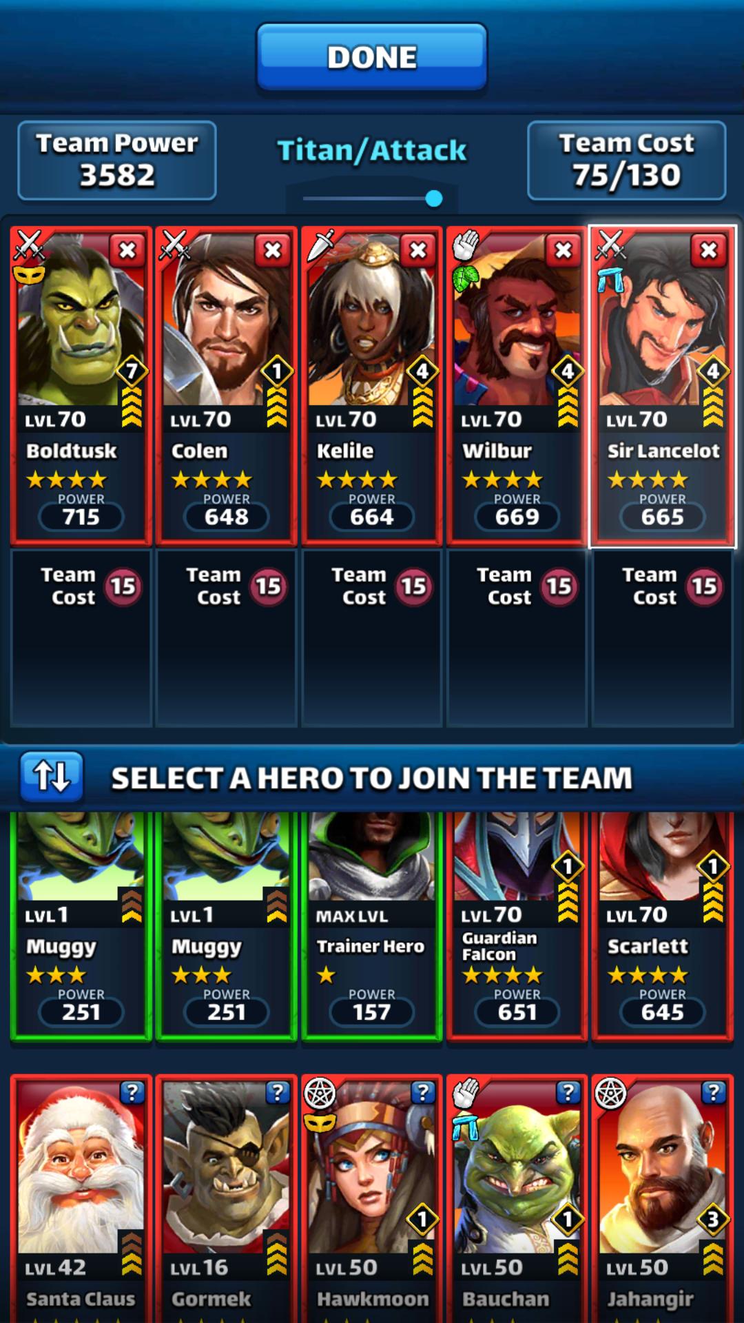 Best red team against 9* green titan? r/EmpiresAndPuzzles