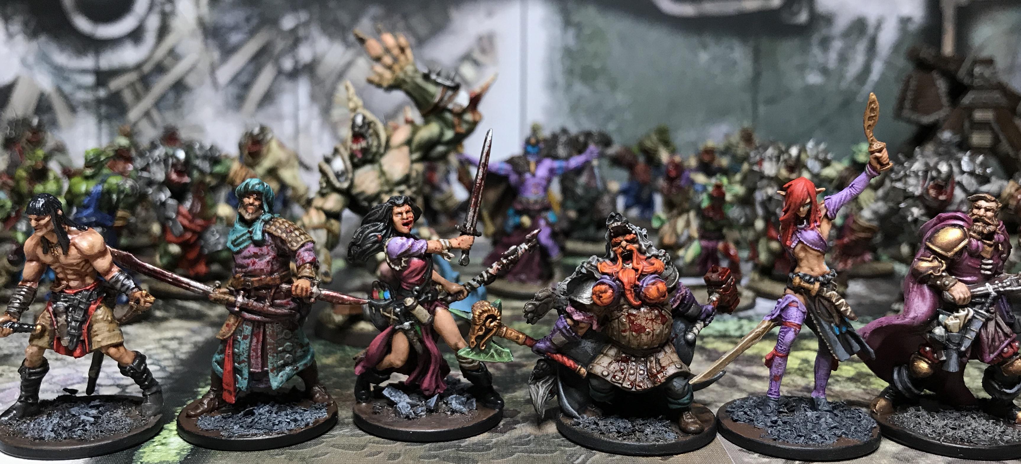 Zombicide Green Horde completed. Such an amazing feeling when the hole