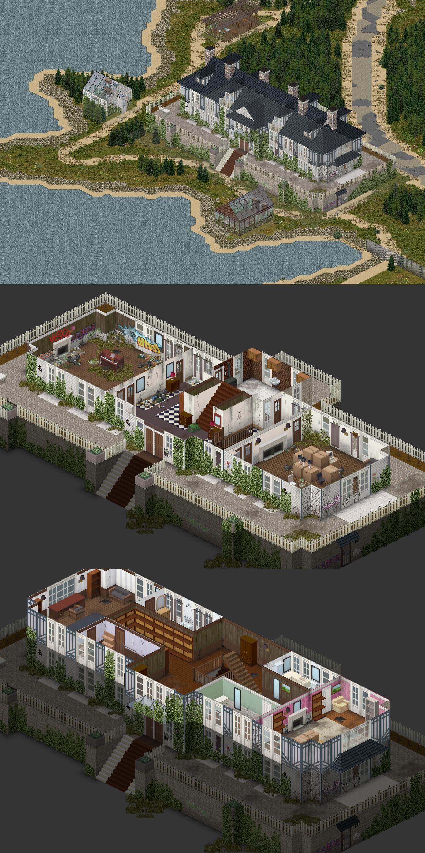 New Abandoned house in Cherbourg r/projectzomboid