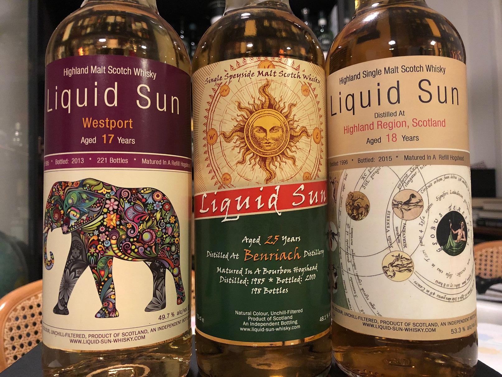 Liquid Sun triple, labels 10/10 now to try the contents r/Whiskyporn