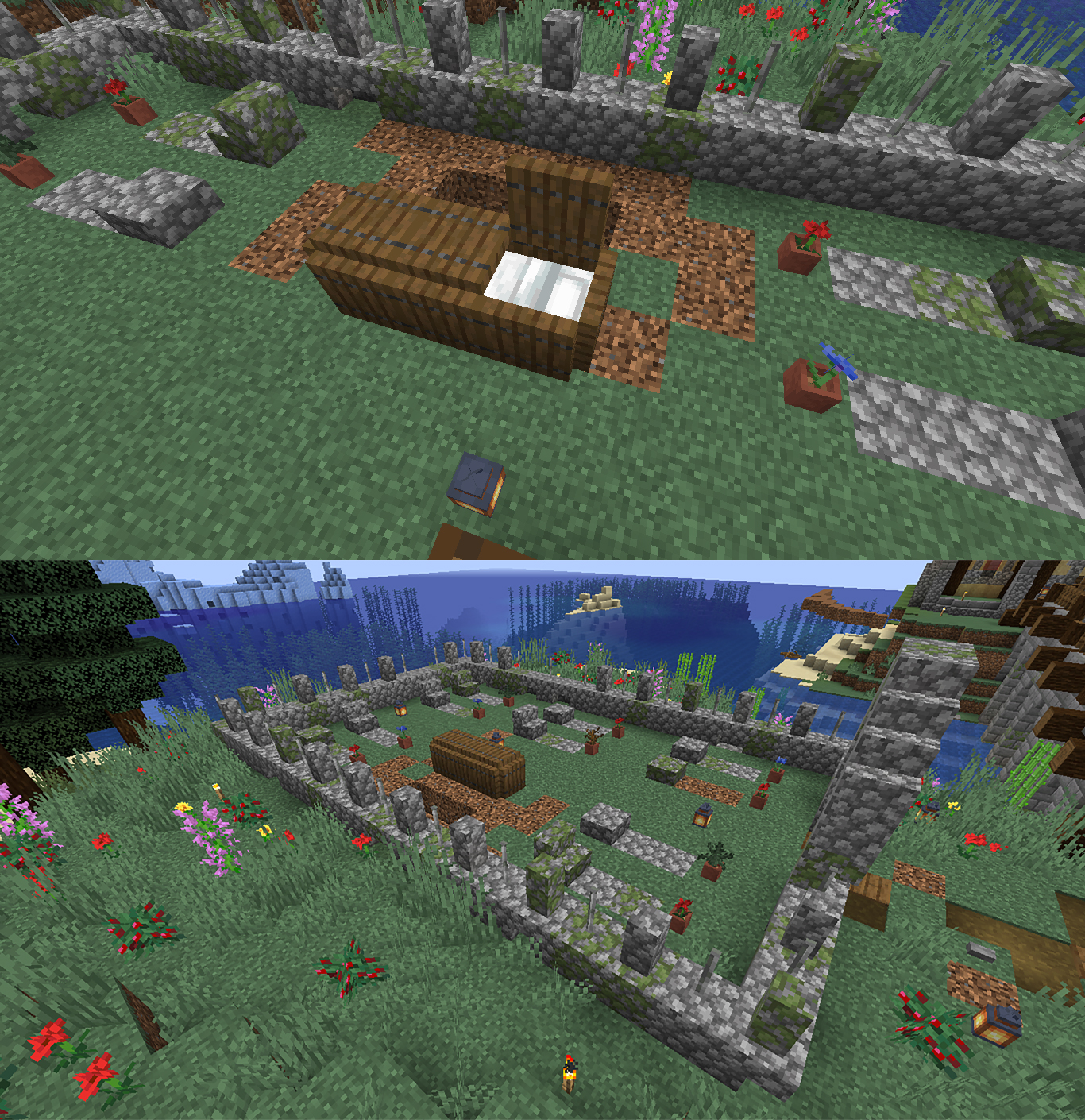 How To Build A Coffin In Minecraft