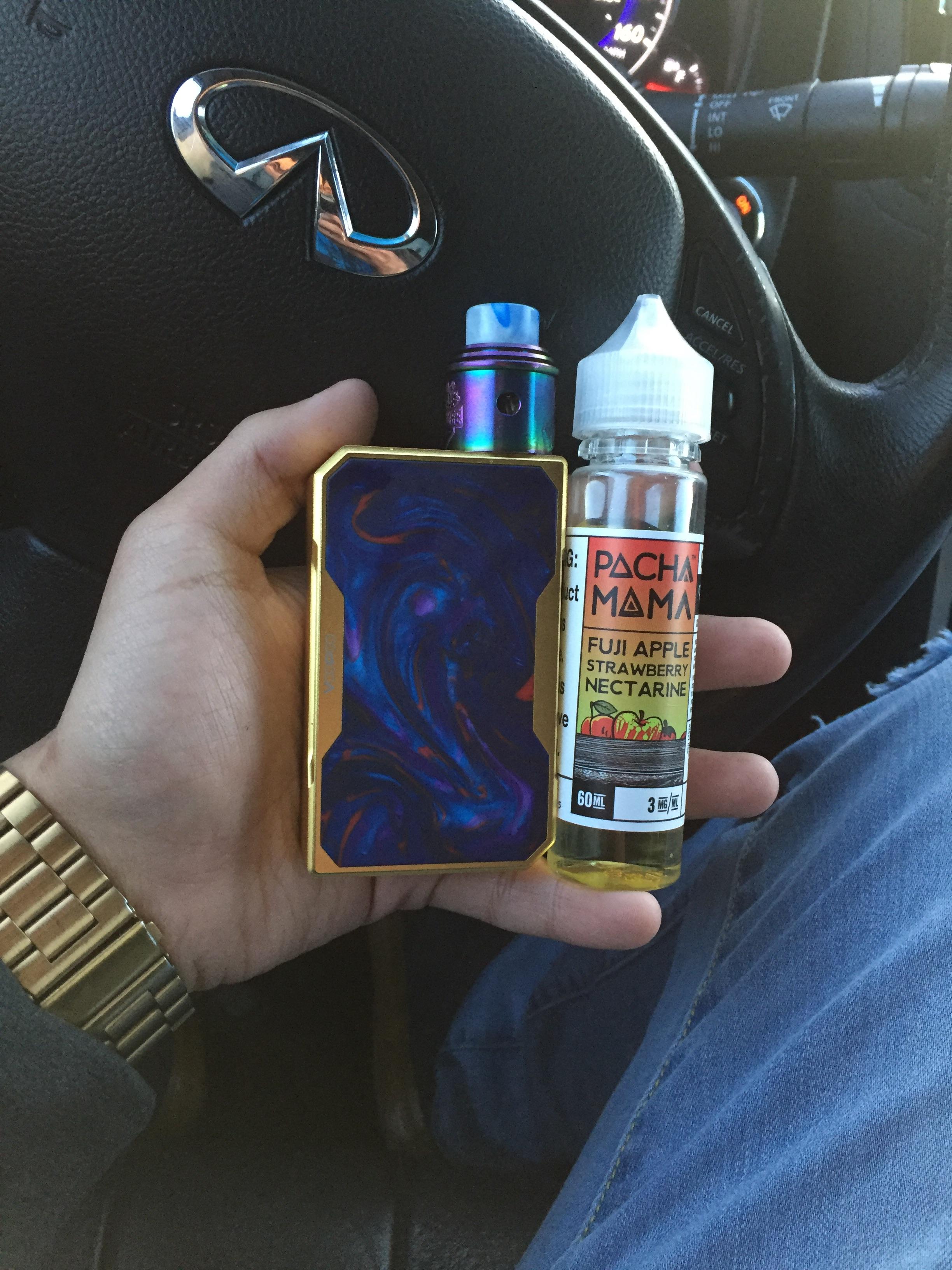 enjoying my newtome car r/Vaping