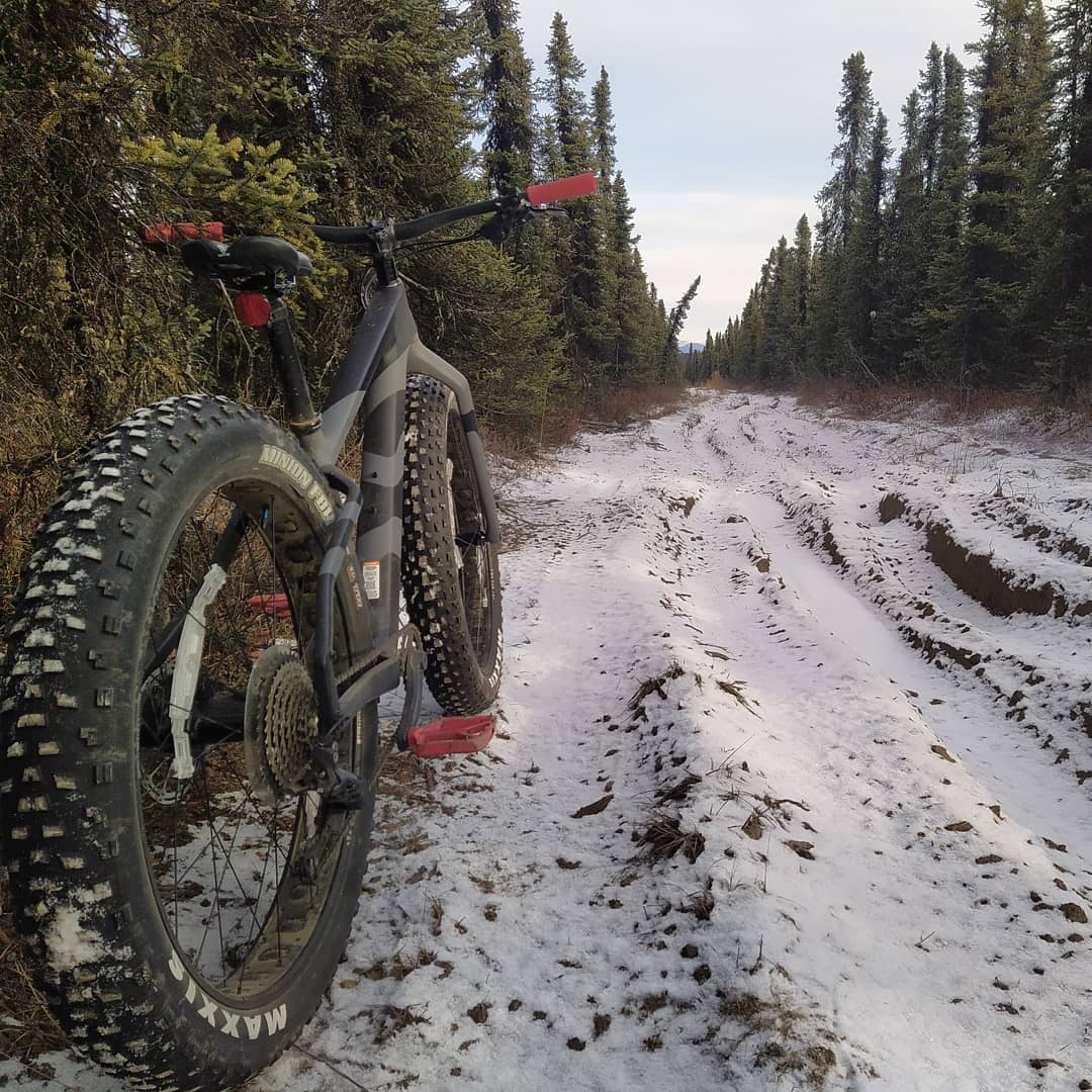 First ride on snow for this season in the White Mountains (North of