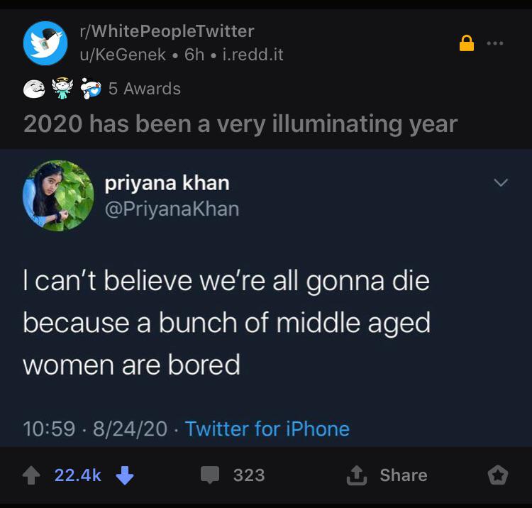 22 thousand people agree women are at fault for the pandemic