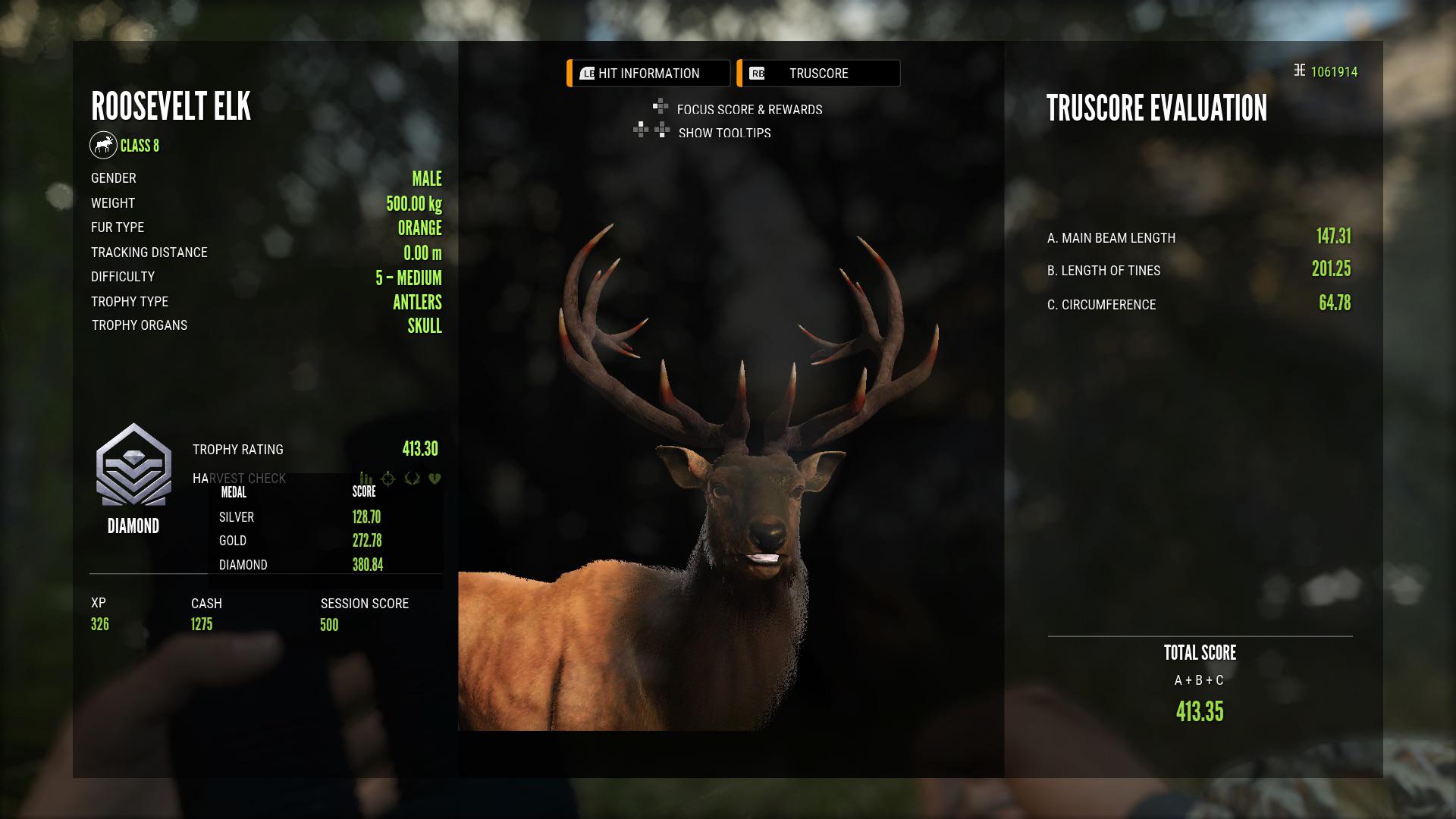 Finally a max weight! What’s your biggest Rosy Elk?!?! r/theHunter