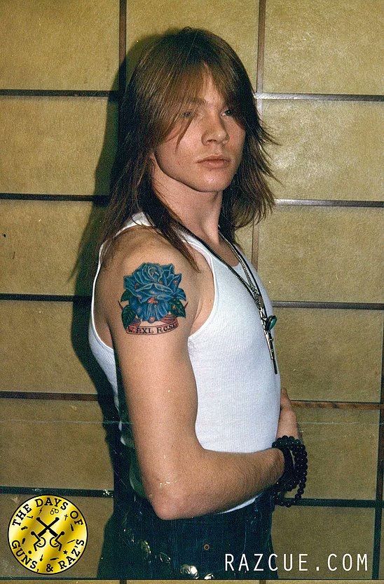 Picture of a young Axl I found r/GunsNRoses