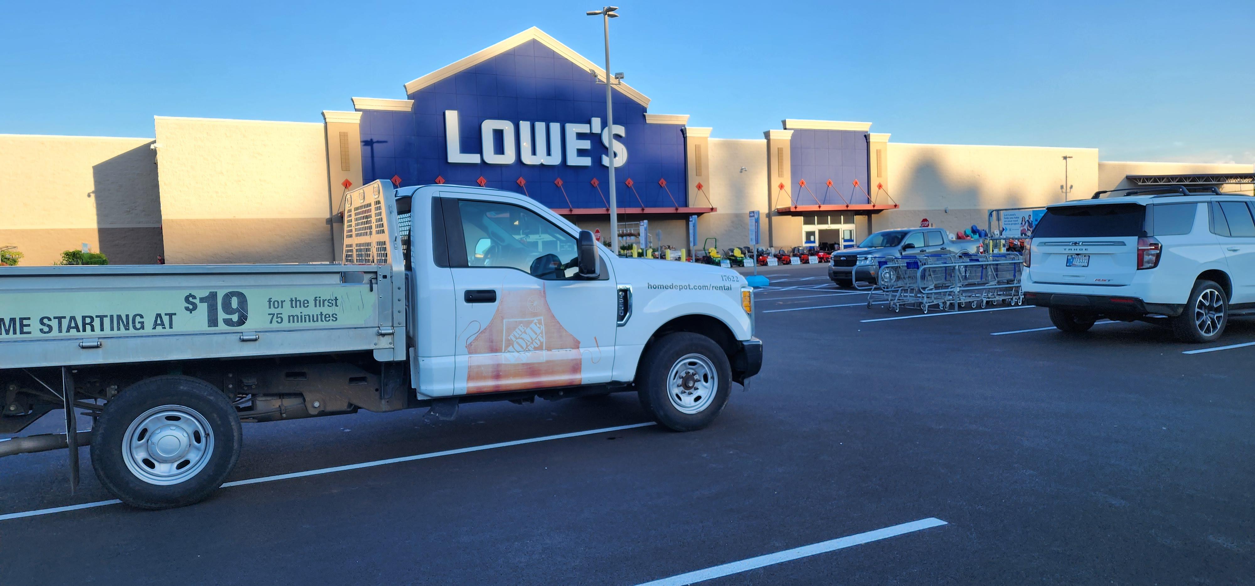 We just got better deals i guess r/Lowes