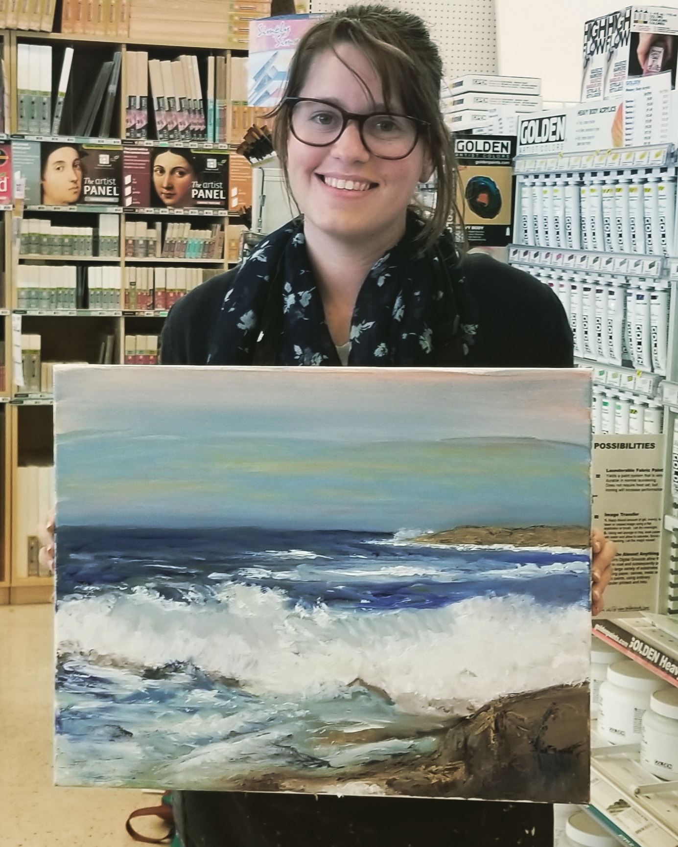 I am an oil painter, and I LOVE improving my skills. I frequent an art