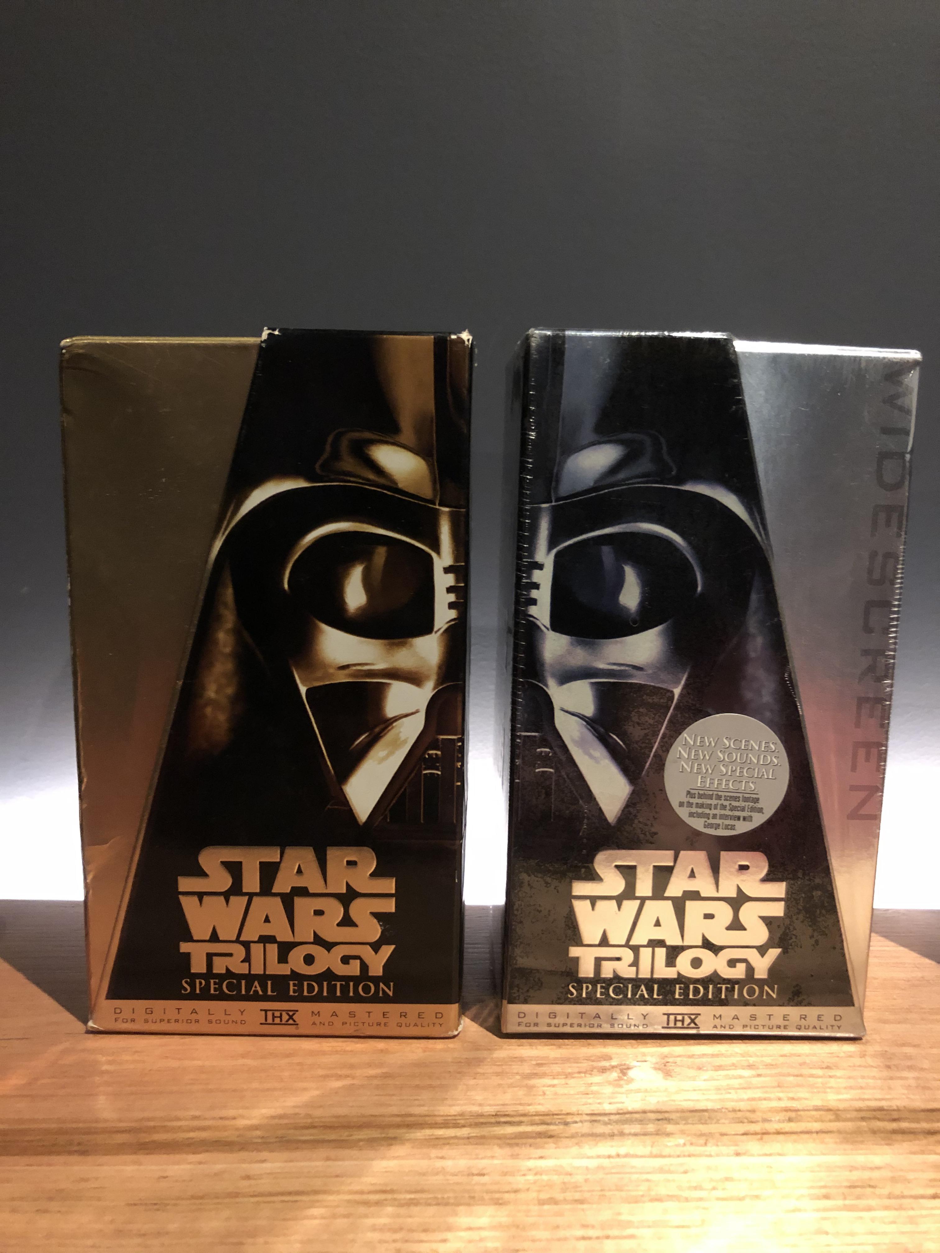 Star Wars Original Trilogy Box Sets... Special Edition and Special
