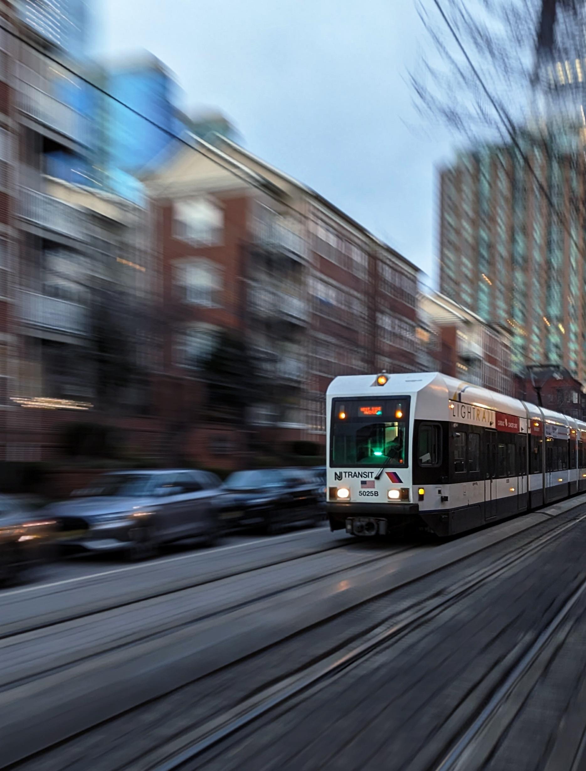 Lightrail on Warren St r/jerseycity