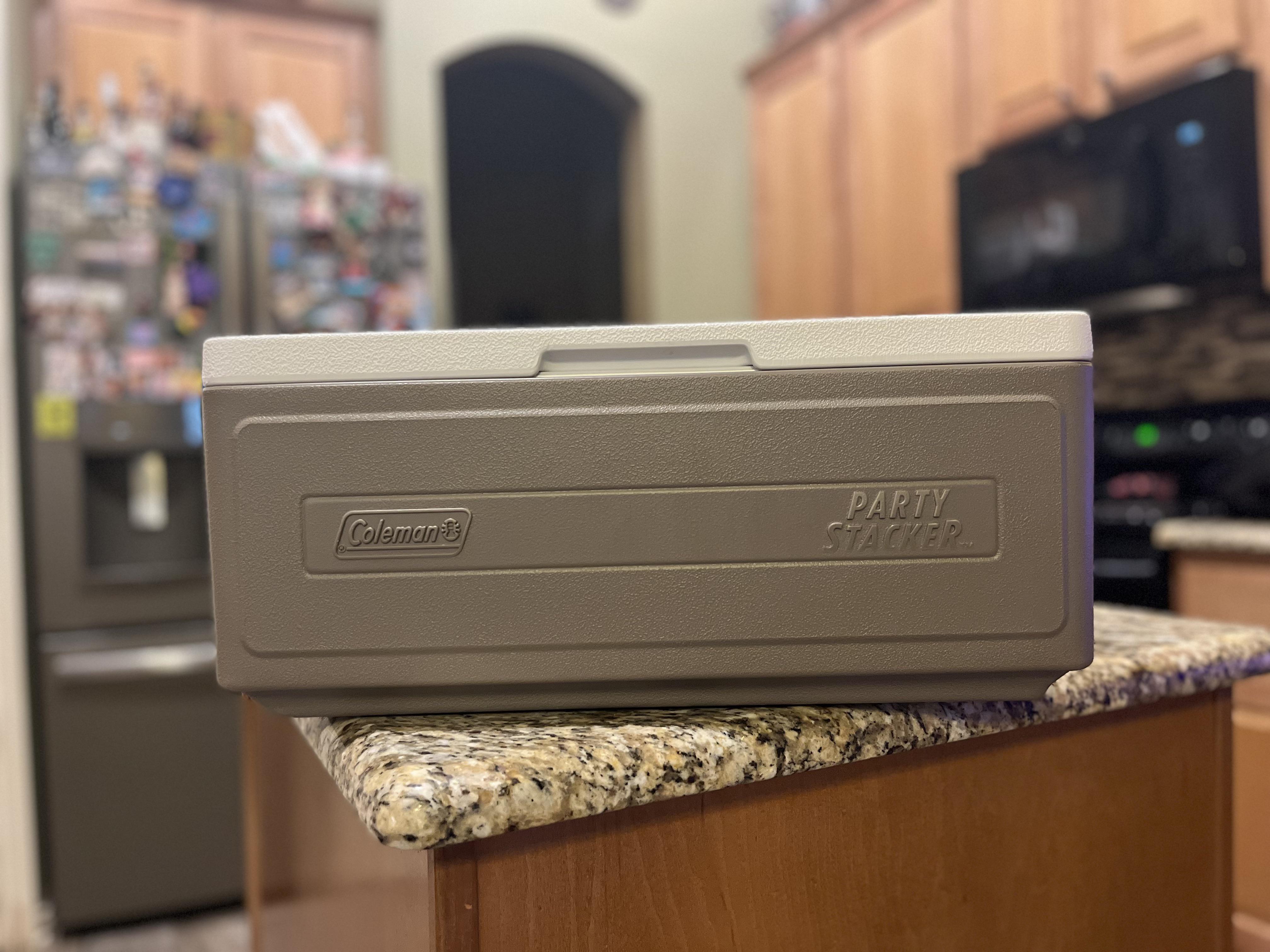 Coleman Party Stacker the best cooler for resting your delicious