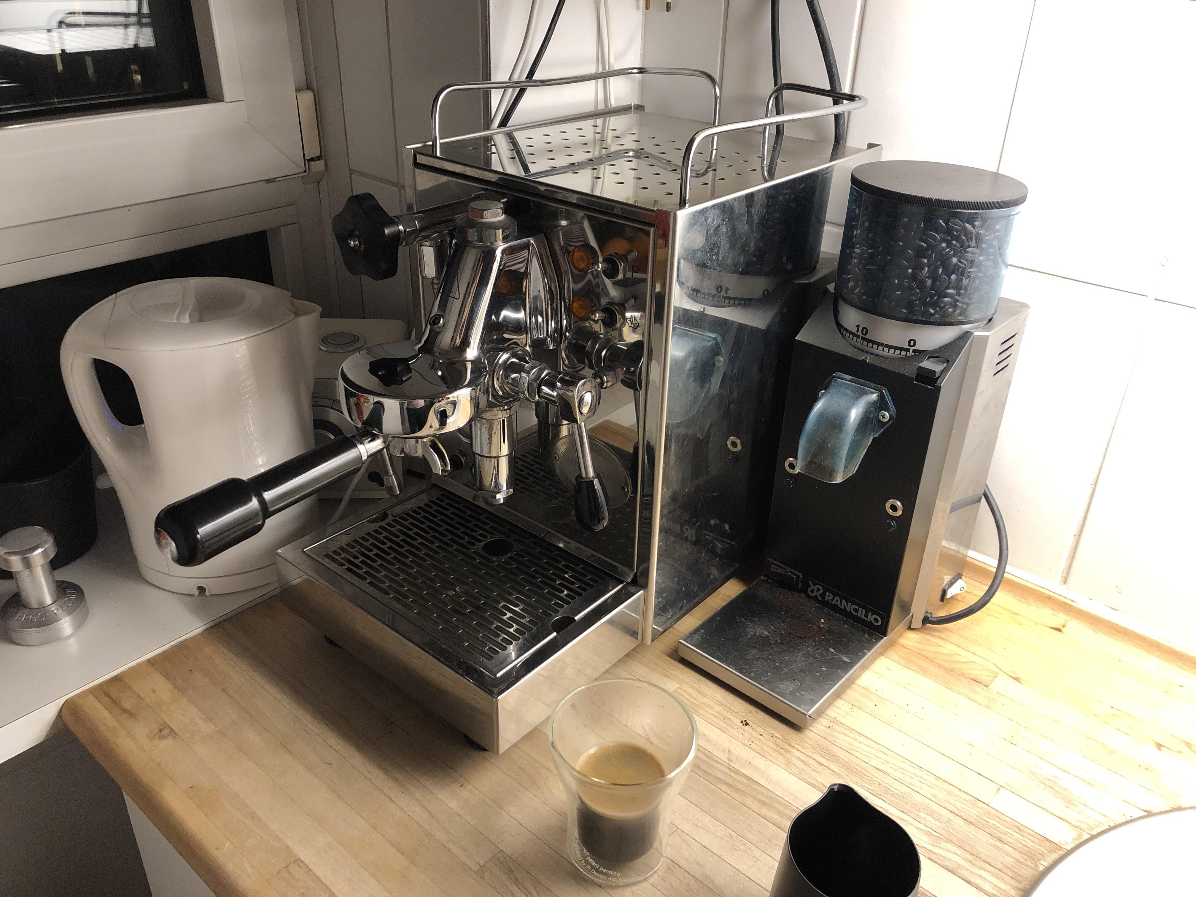 Upgrade from the Gaggia Classic. I’m already in love with it! Any