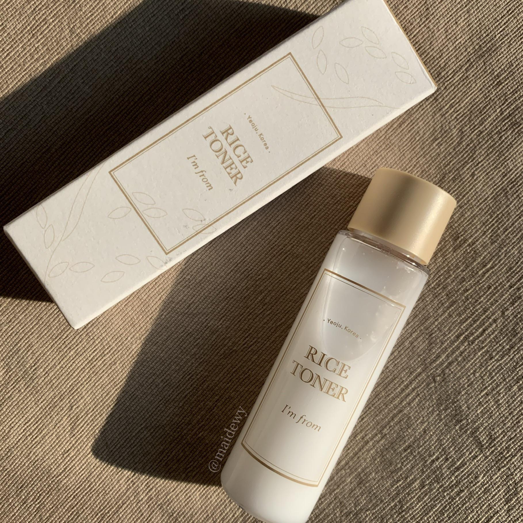 I'm From Rice Toner Review 🌾 r/AsianBeauty