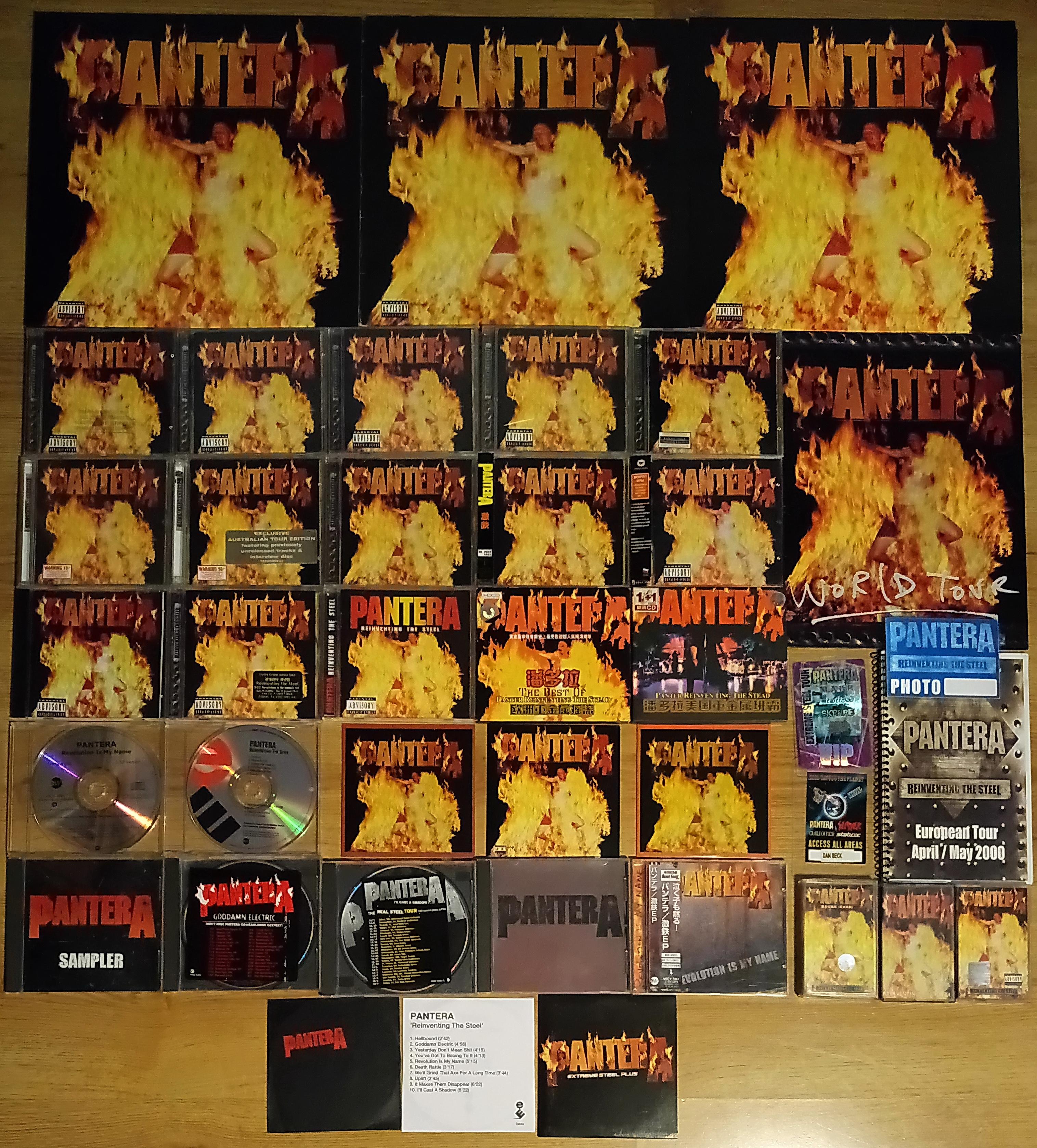 Pantera Collection pt6 Reinventing The Steel r/Pantera