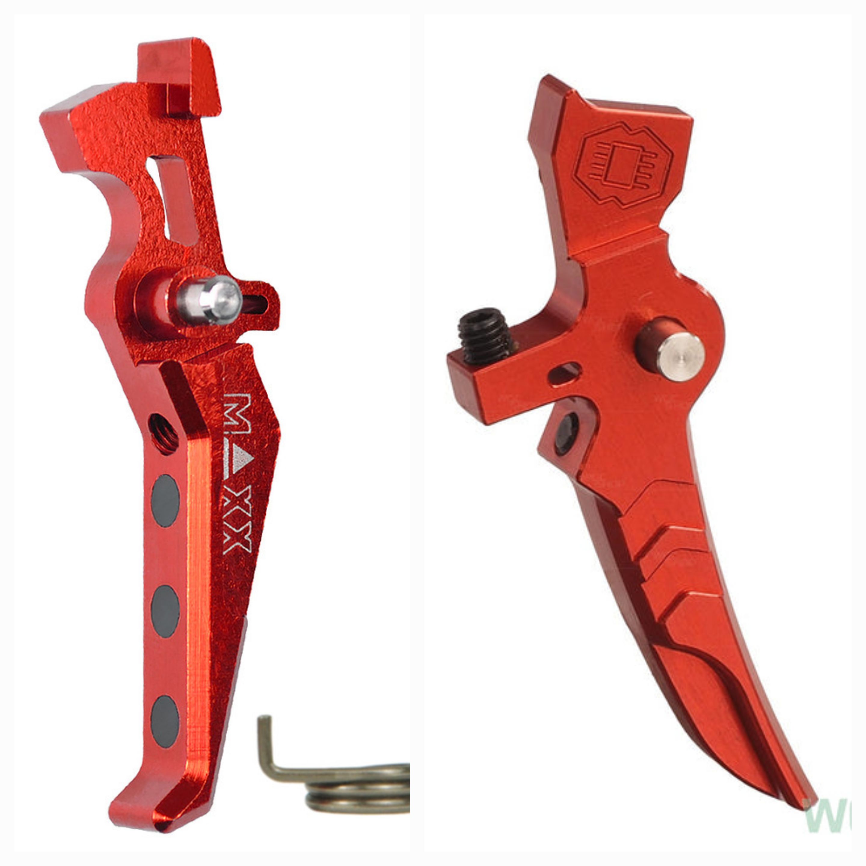 Maxx CNC Aluminum Advanced Speed Trigger vs. Gate Nova Trigger r/airsoft