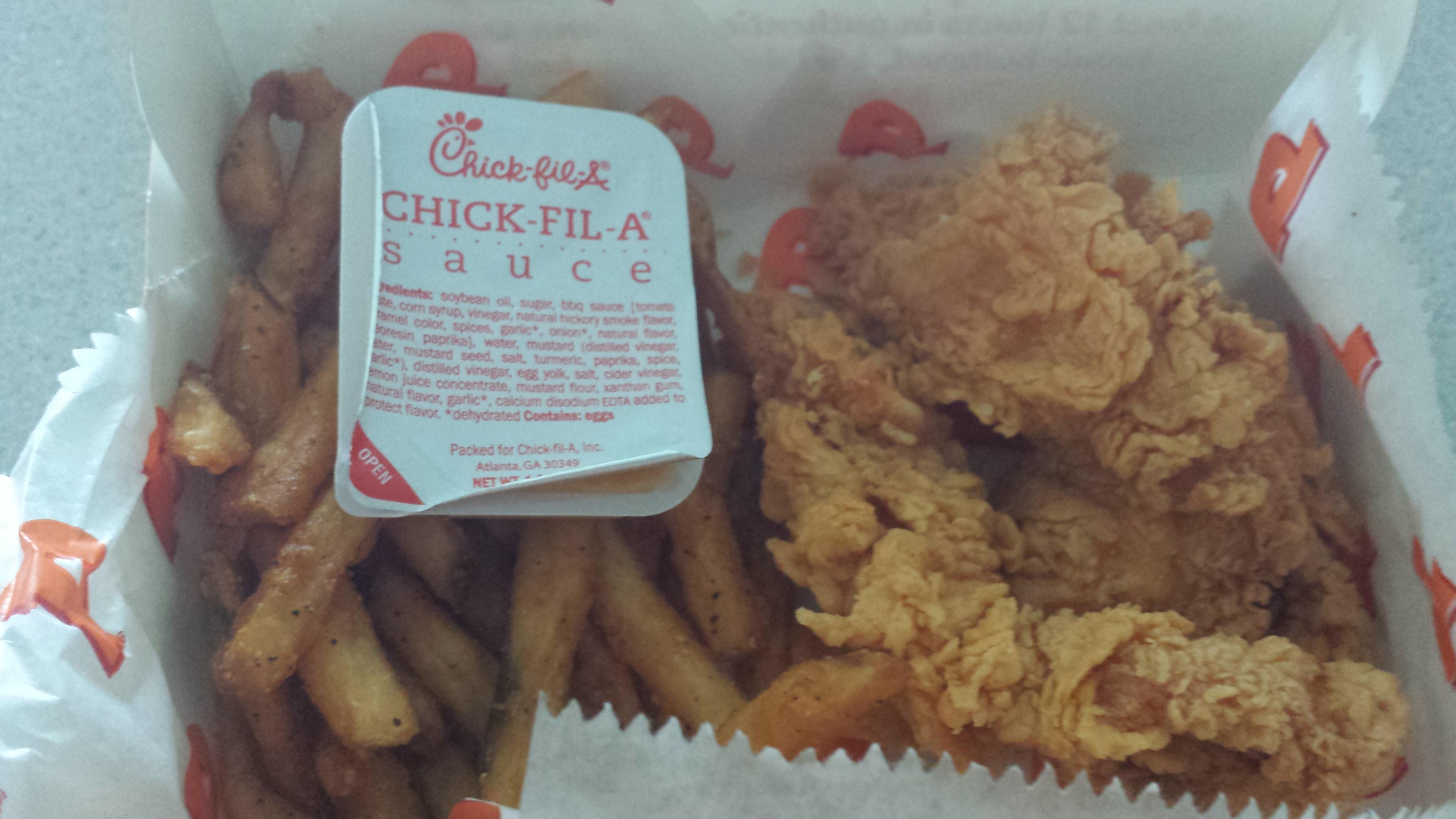 The ChickFilA sauce is so good I actually use it when eating their