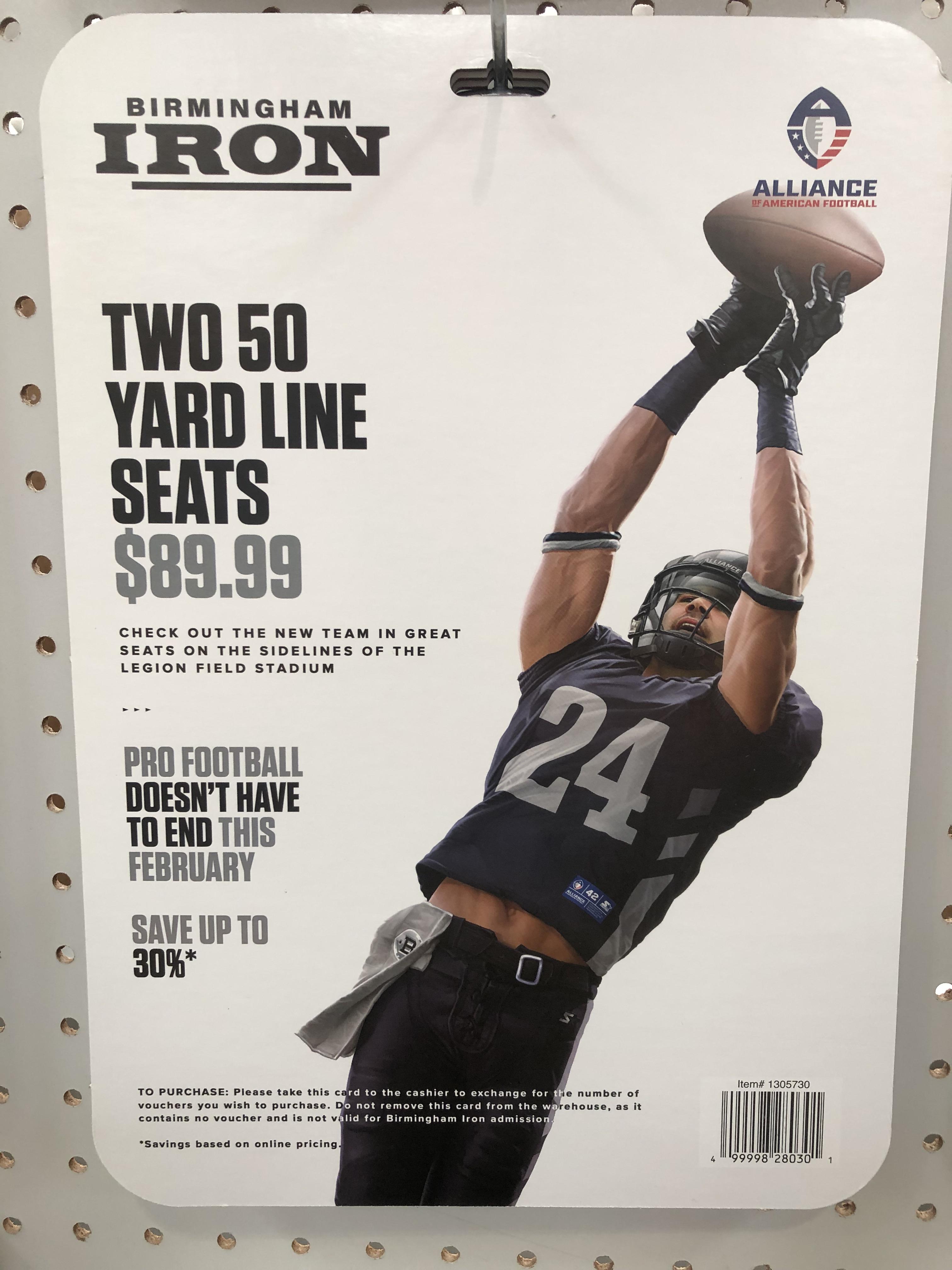 Iron tickets Costco r/Birmingham