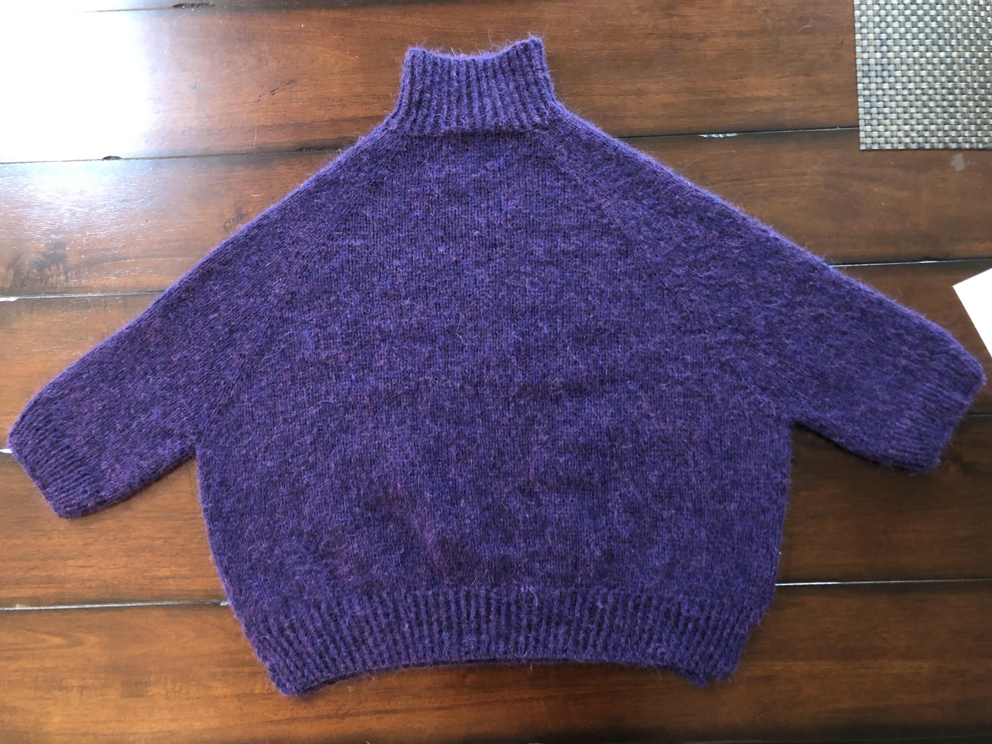 Turtle Dove for Christmas! knitting