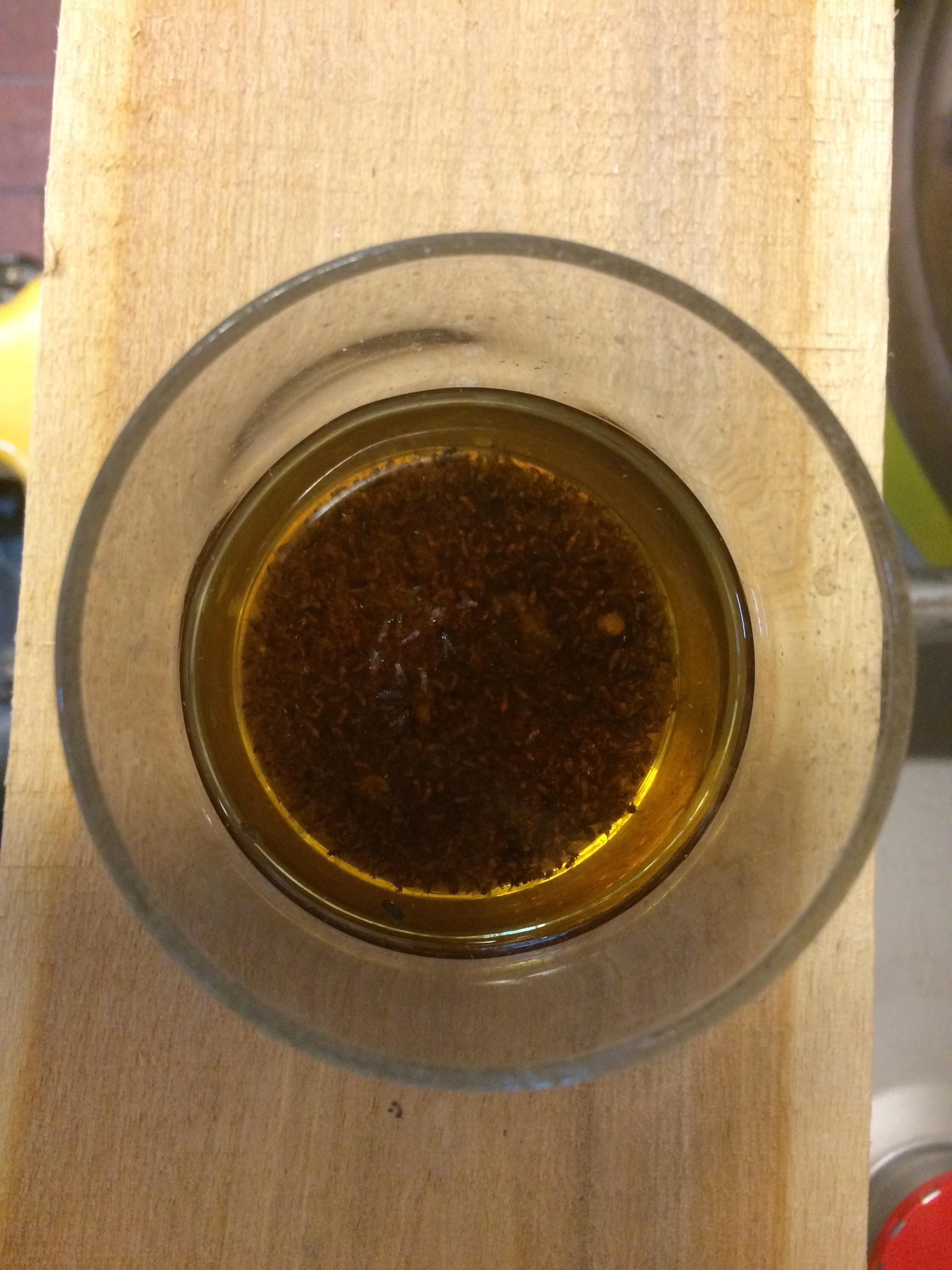 We used apple cider vinegar to kill a few fruit flies, too. r