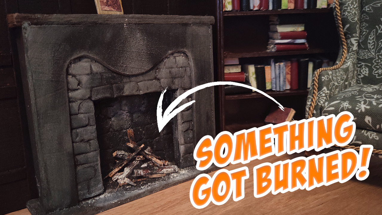 Making a Miniature Fireplace : r/dollhouseminiatures