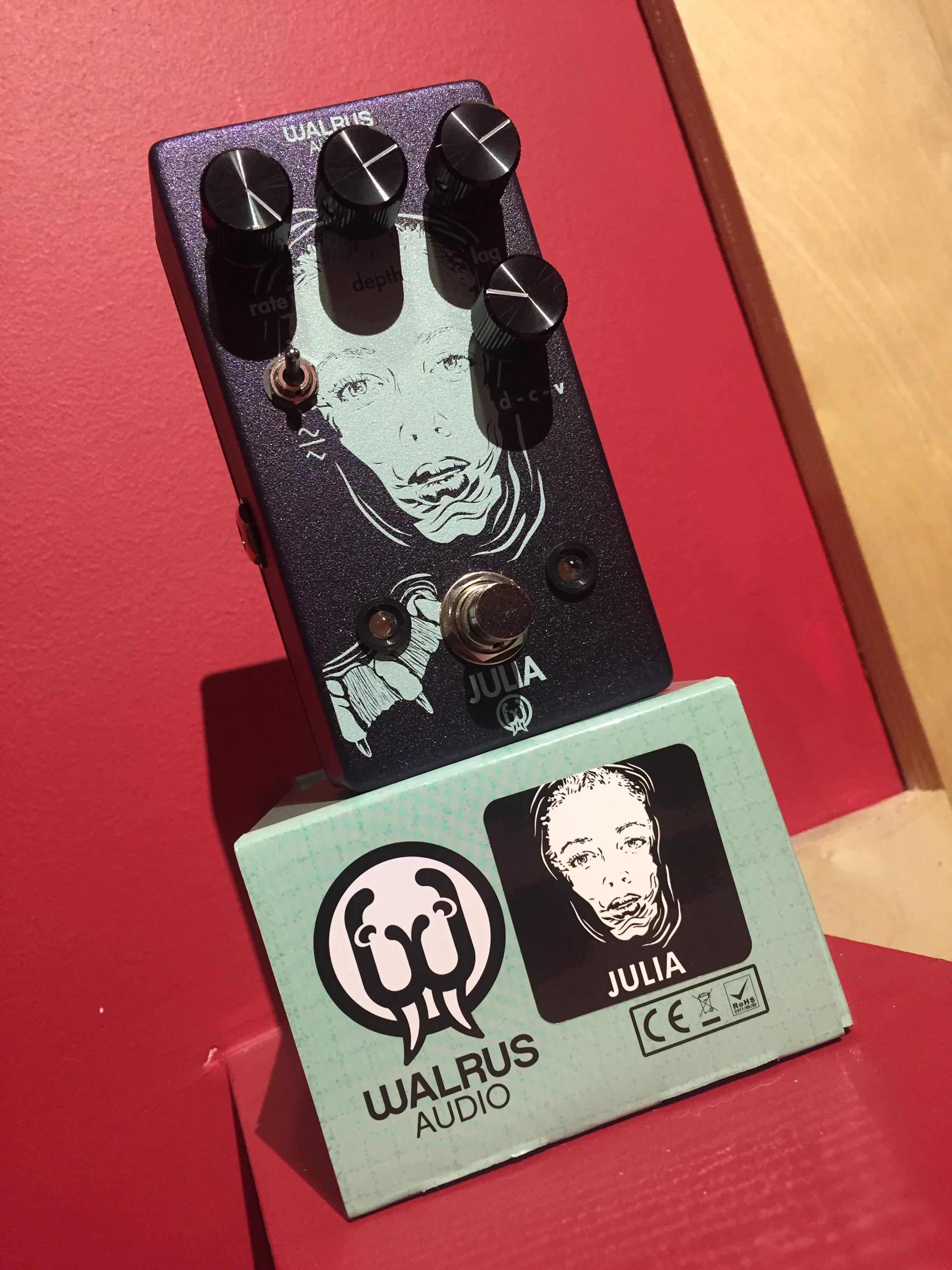 New pedal day! Walrus Audio Julia Chorus/Vibrato pedal r/guitarpedals