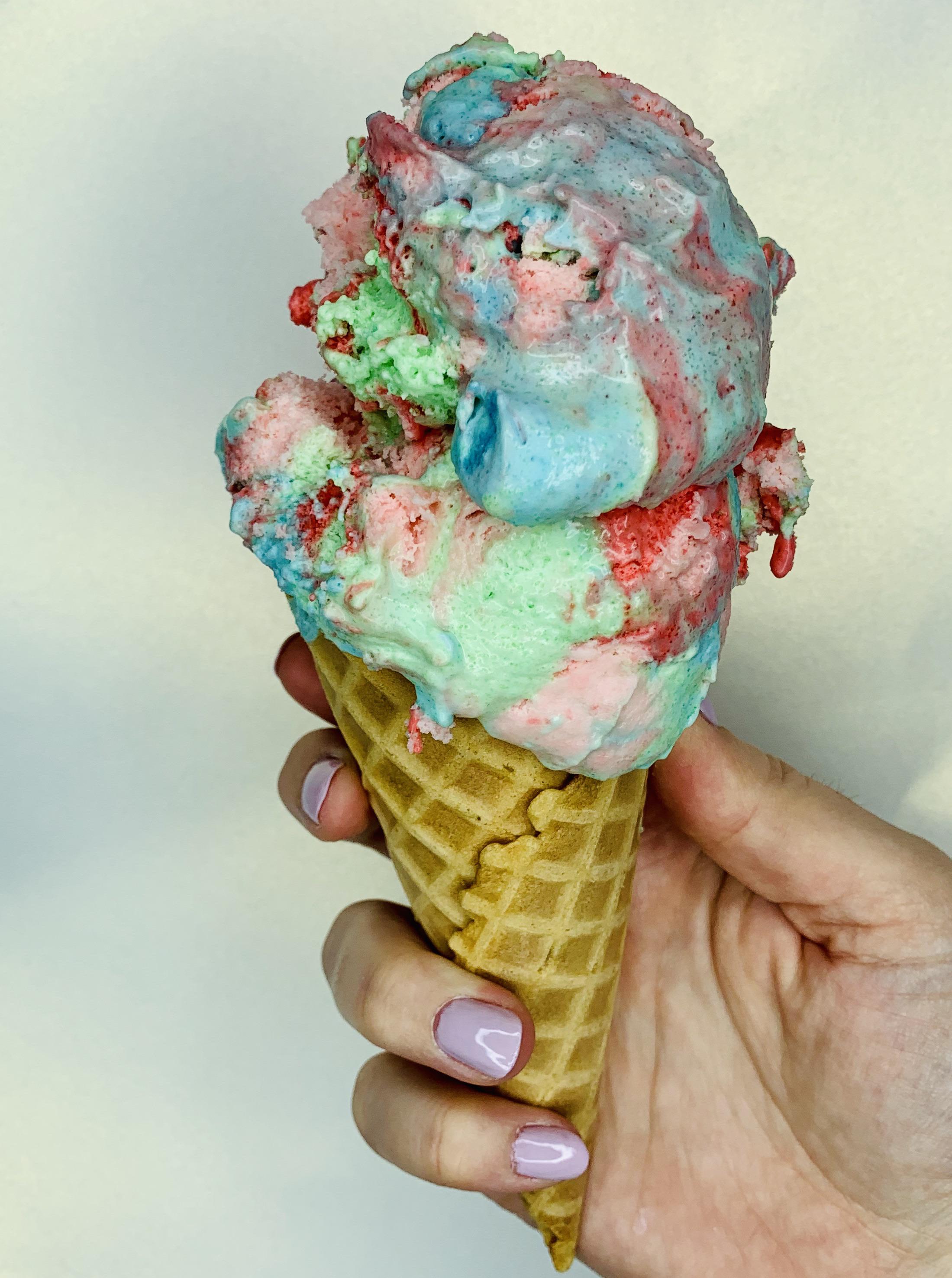 Tie dye ice cream r/icecream