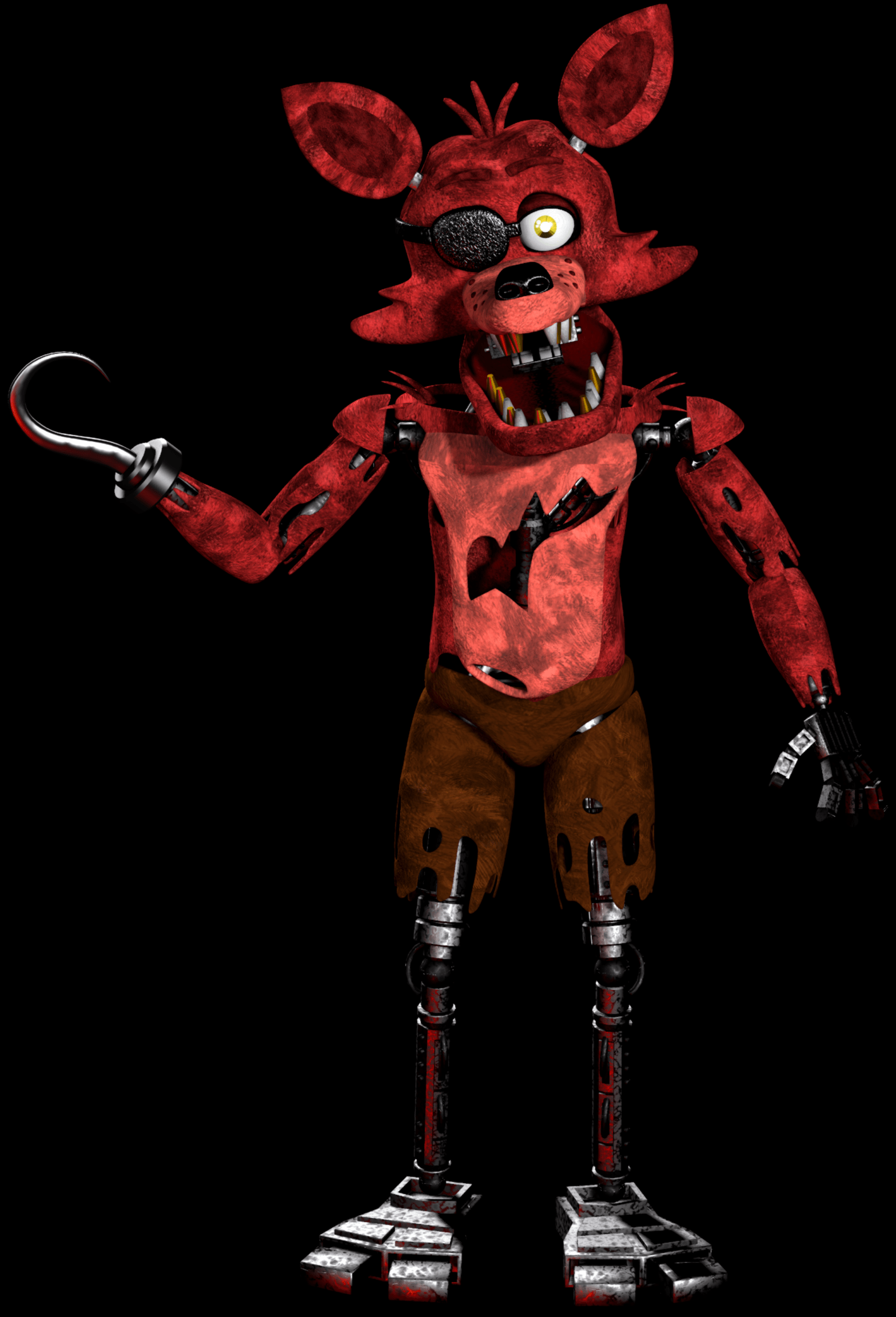 [FNaF/SFM] Foxy Fullbody Render (Credit in Comments) r