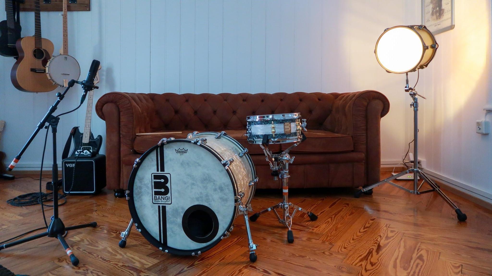 I like my living room. r/drums