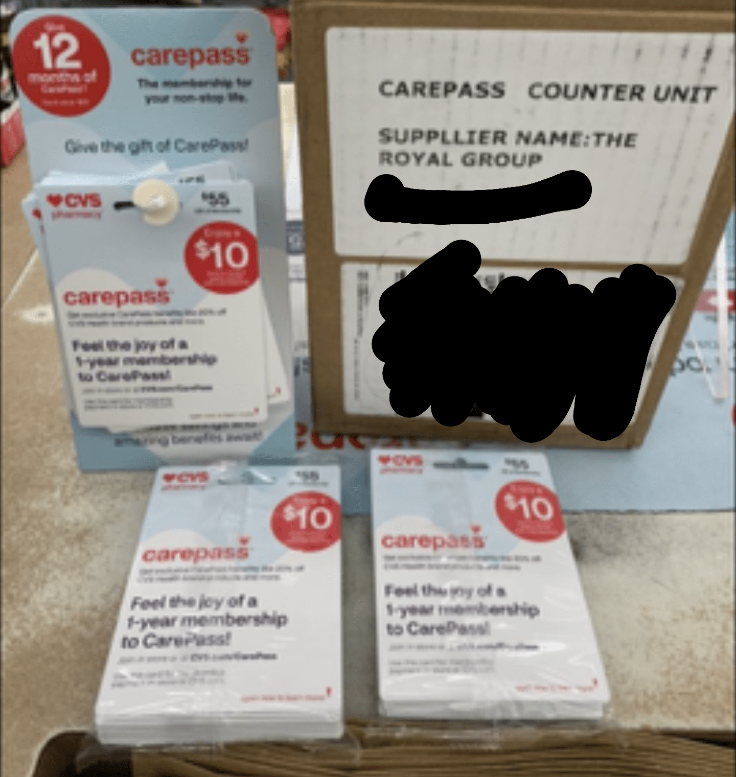 They did not just make gift cards for carepass 🤦🏼‍♀️😂 r/CVS