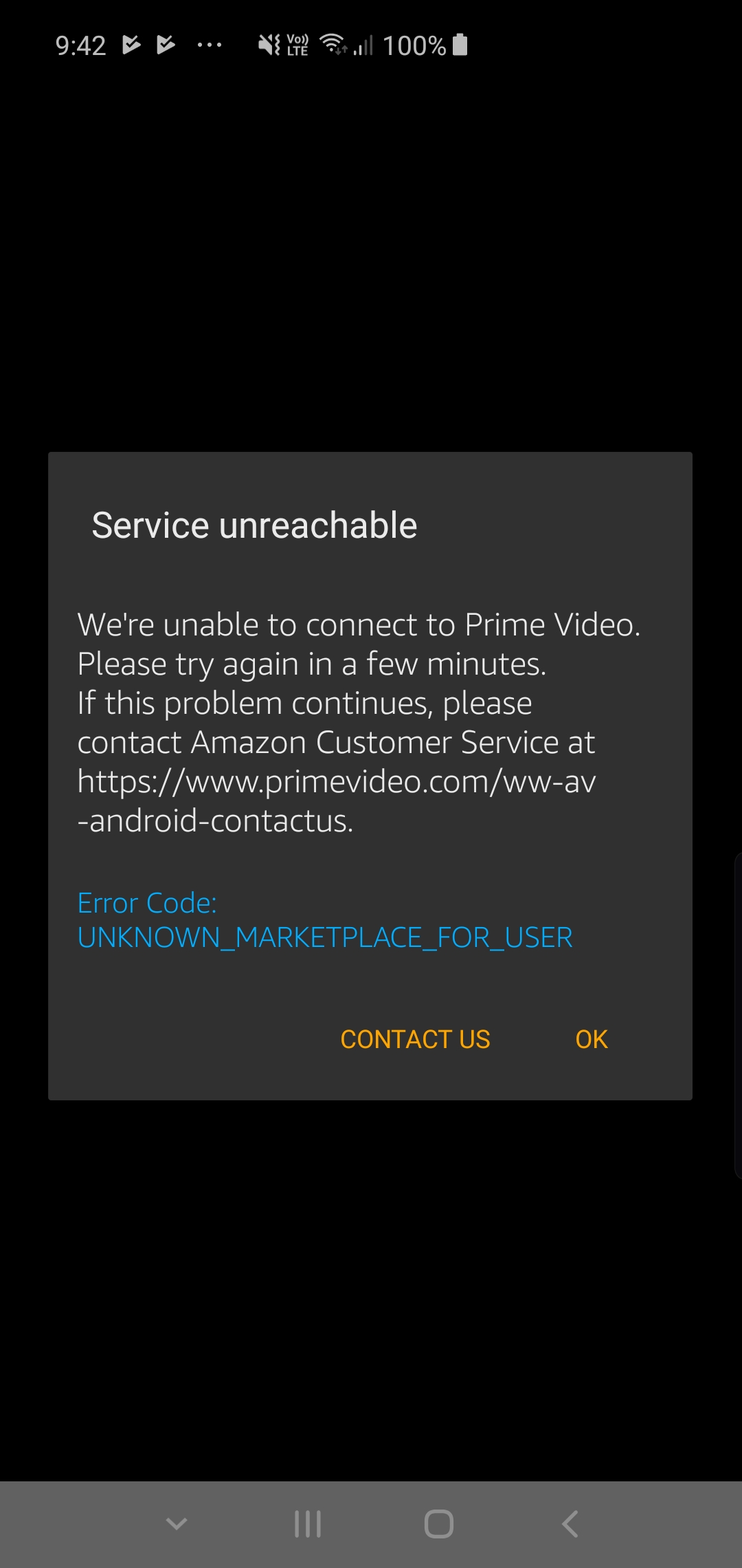 Is anyone else having this problem with Amazon prime video? r/samsung