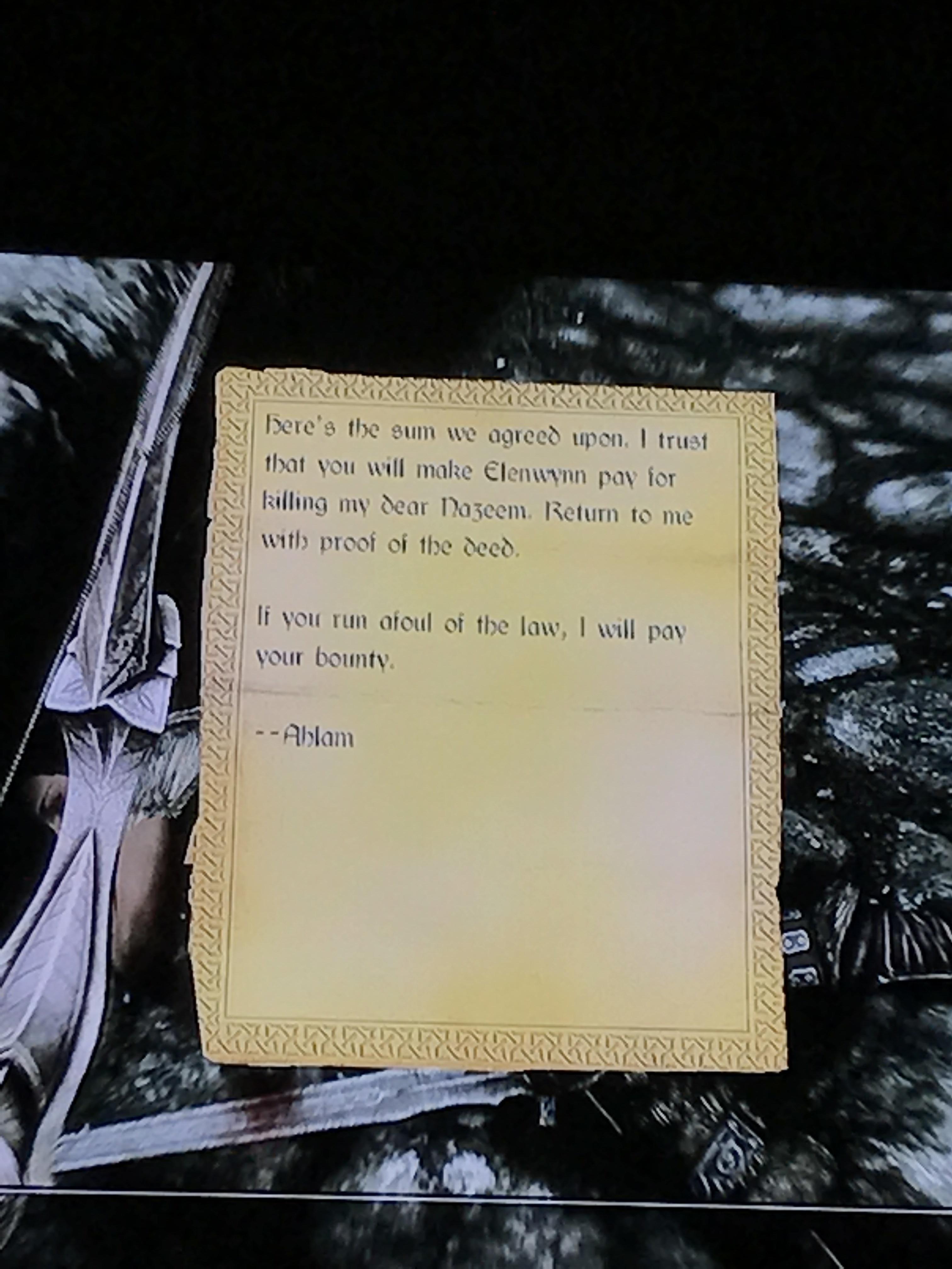 I have never felt less guilty for causing someone to hire thugs skyrim