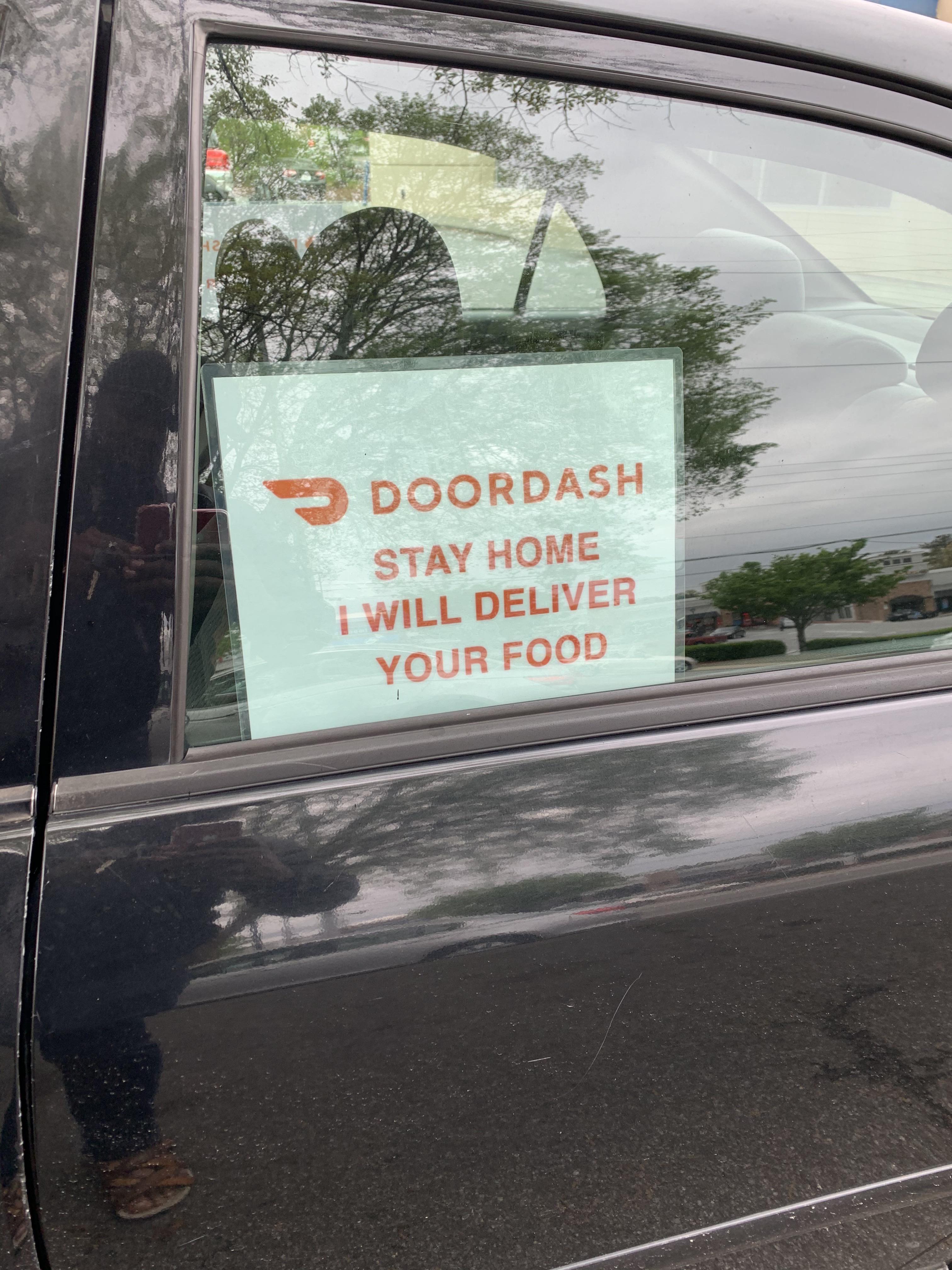 Doing my part to make people stay home r/doordash