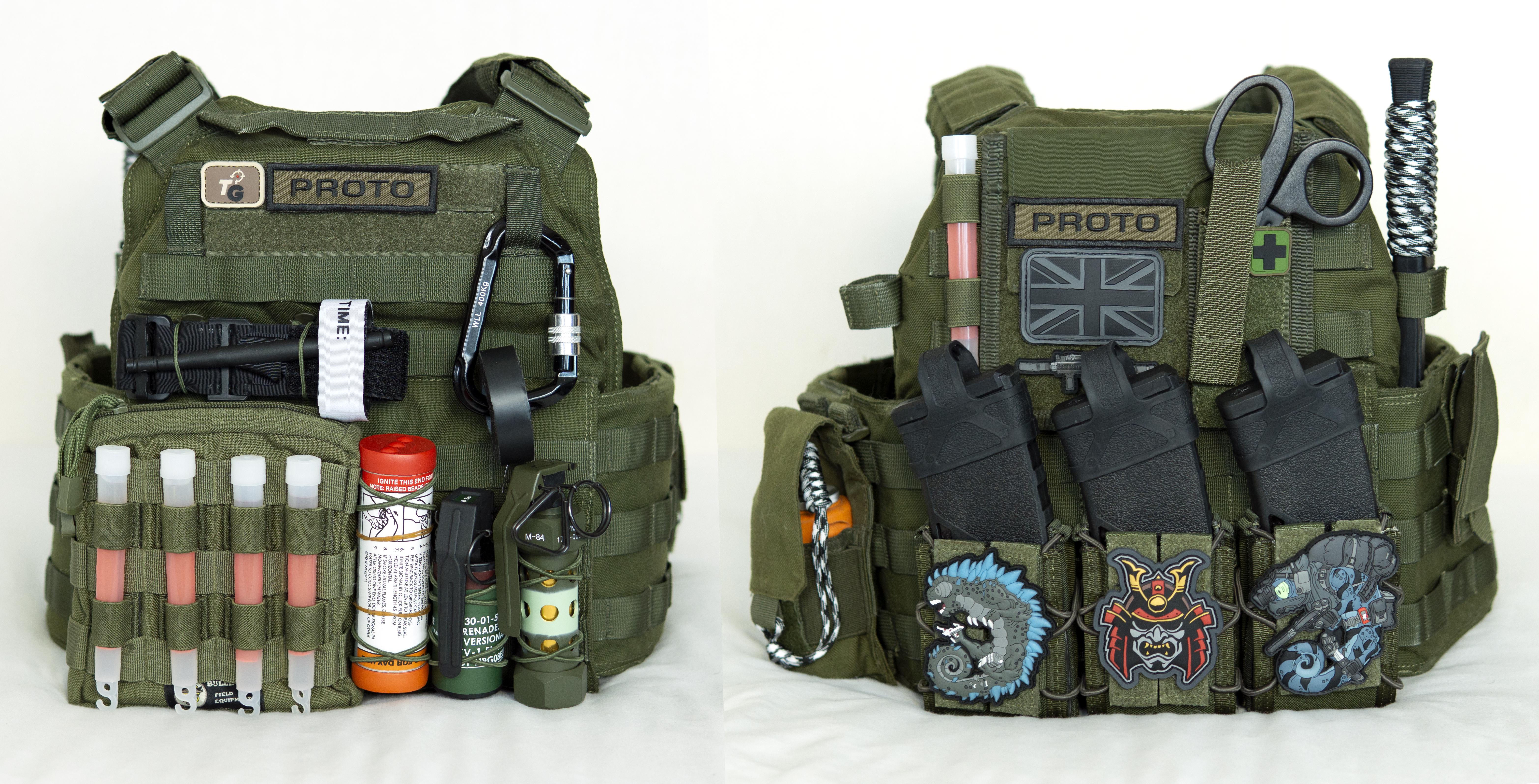 Just finished my new plate carrier build, love how it turned out! r