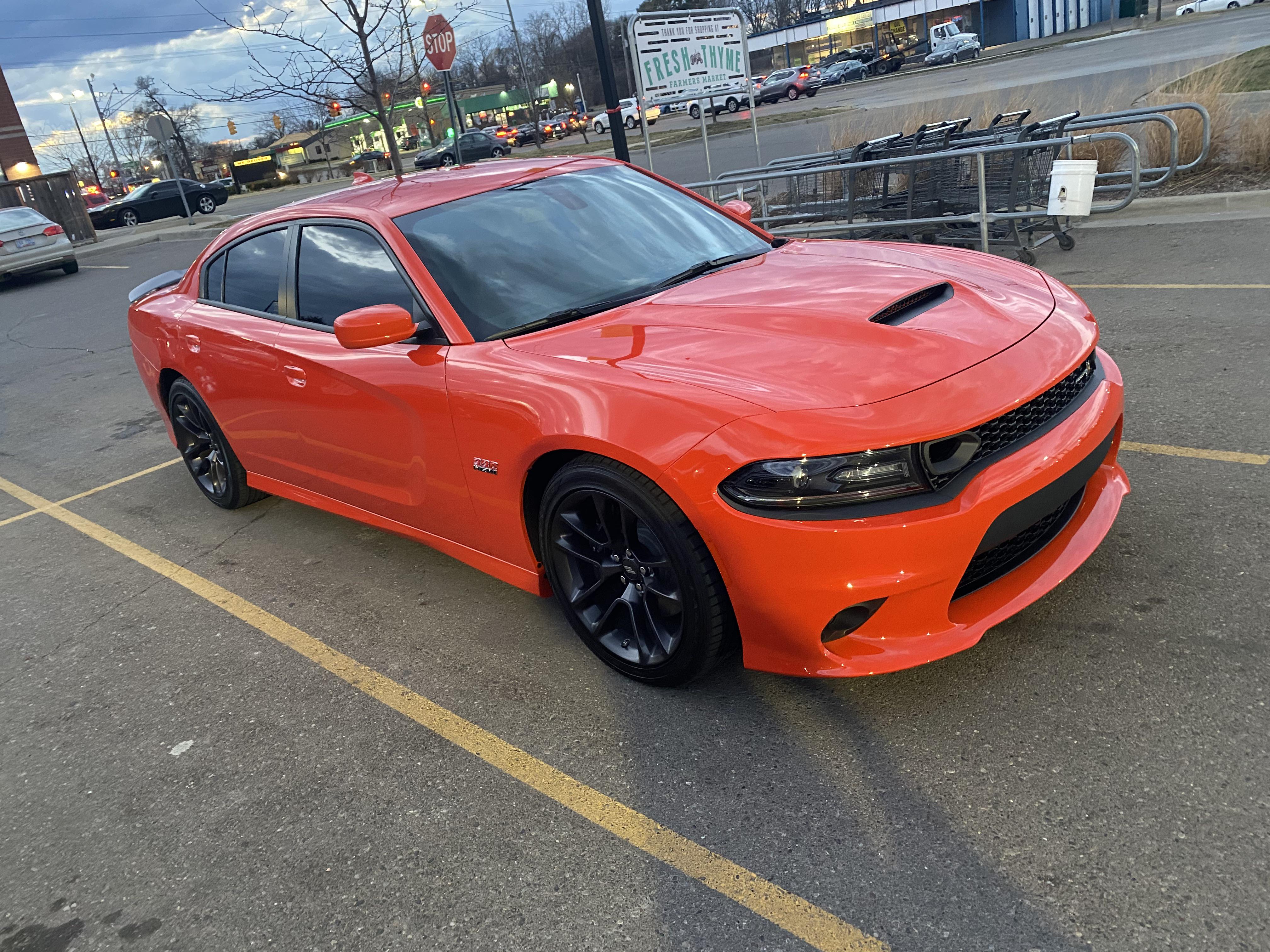 Fresh and clean!! Carbon Fiber Stripes coming Friday! r/Charger