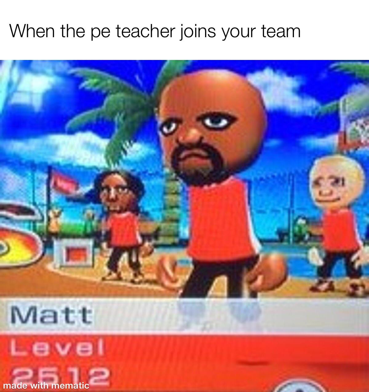 Wii sports meme meme