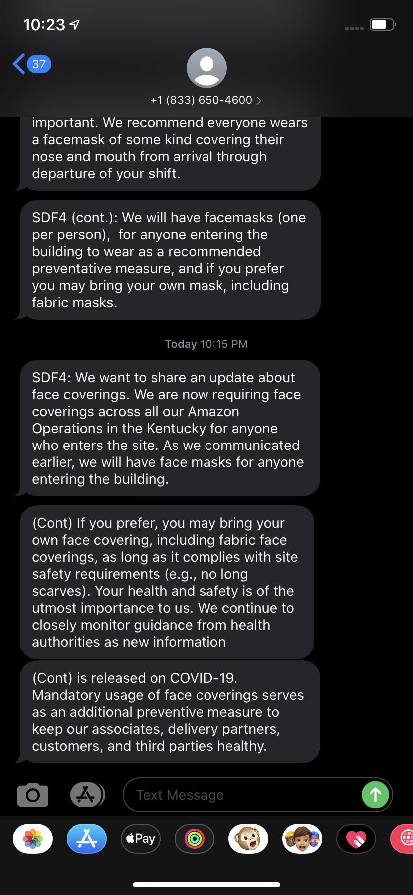 Amazon sites in Kentucky are making face coverings mandatory r/AmazonFC