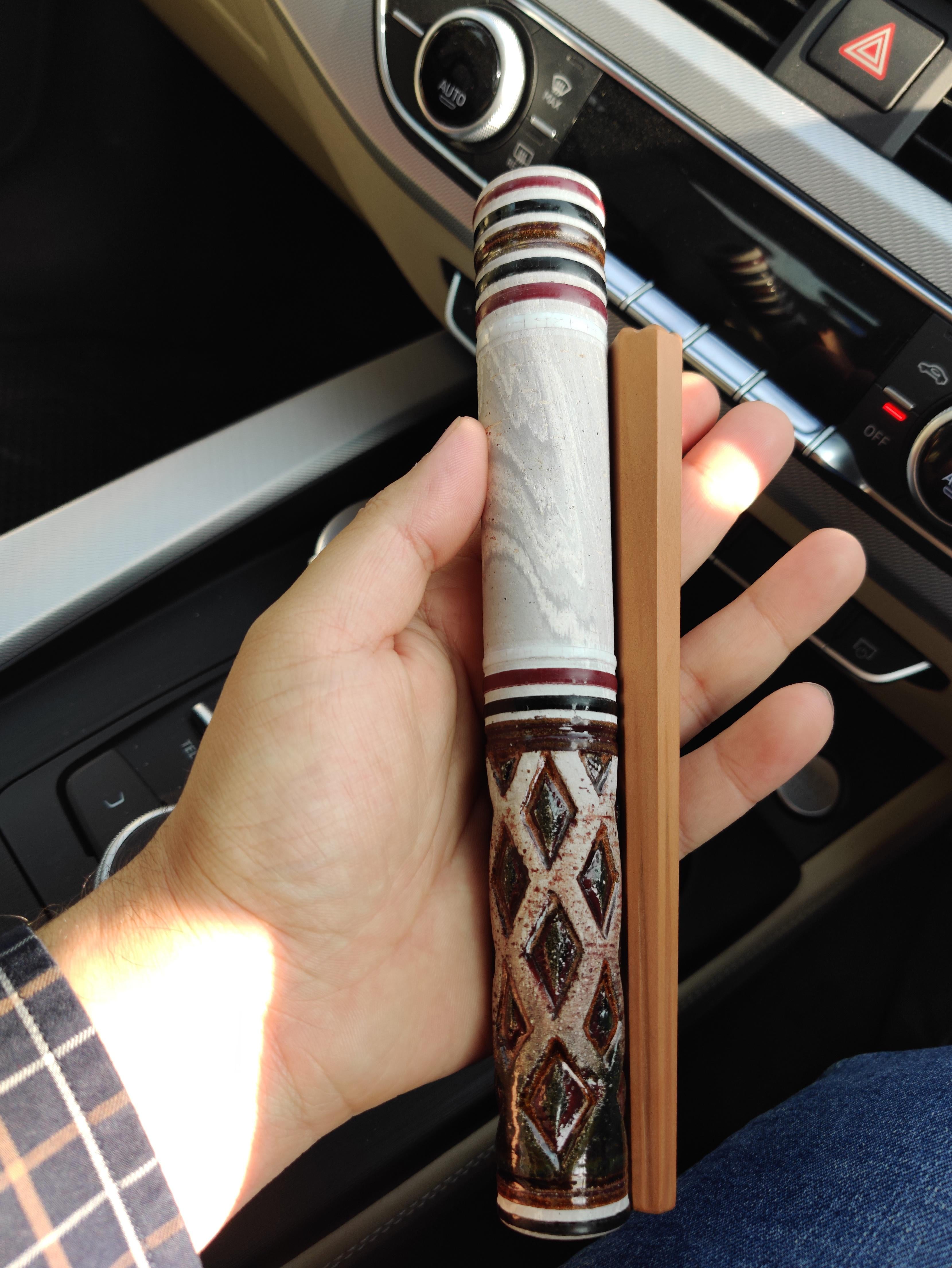 Got my first Italian Chillum. 😍😀 r/IndianEnts