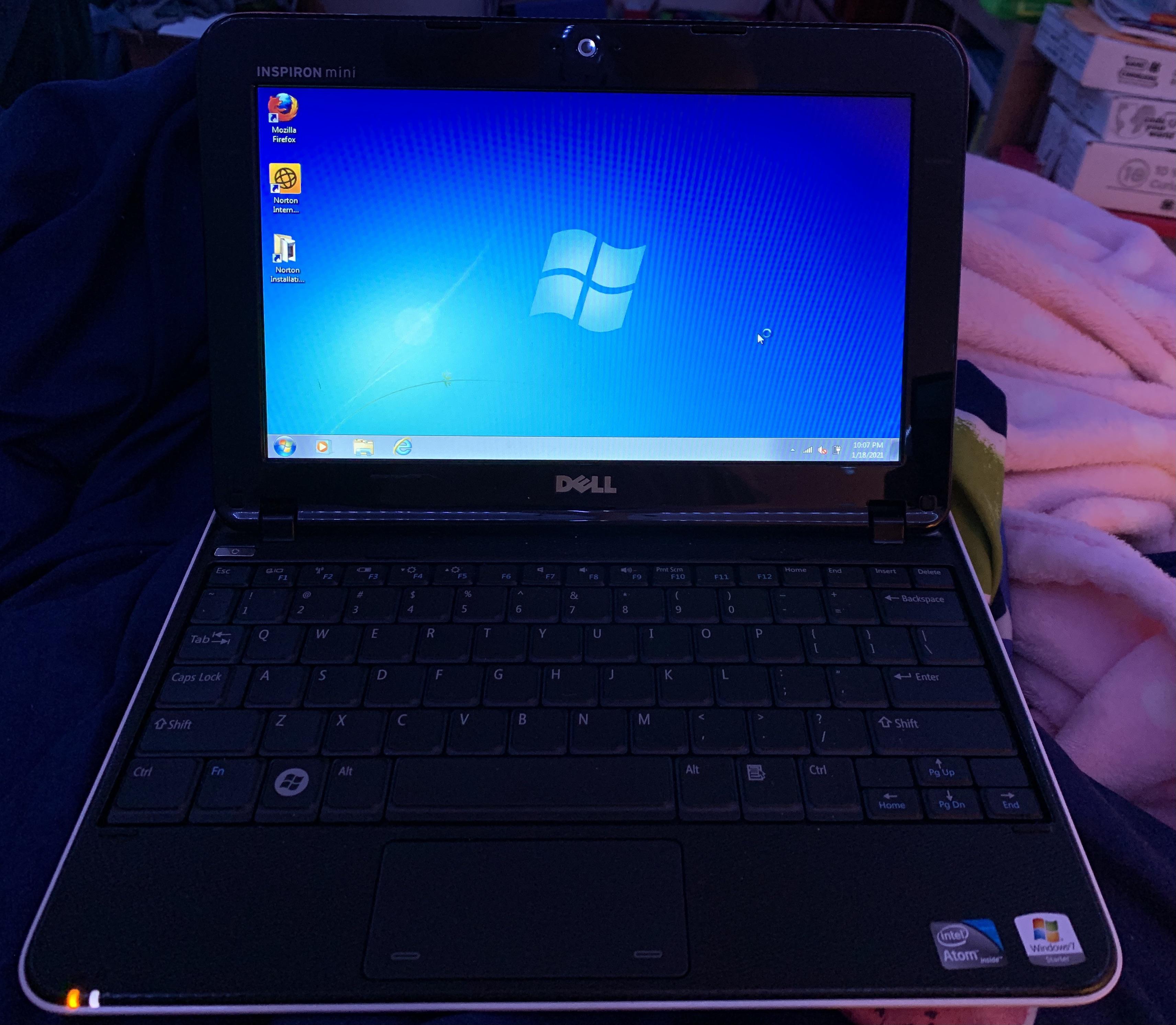 Just wanted to share my old Dell Inspiron Mini I found the other day