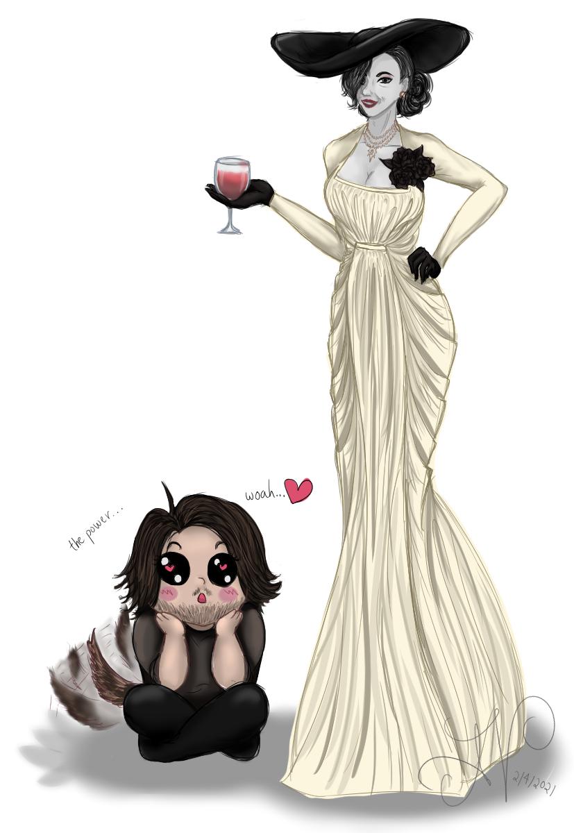 Markiplier X Lady Dimitrescu